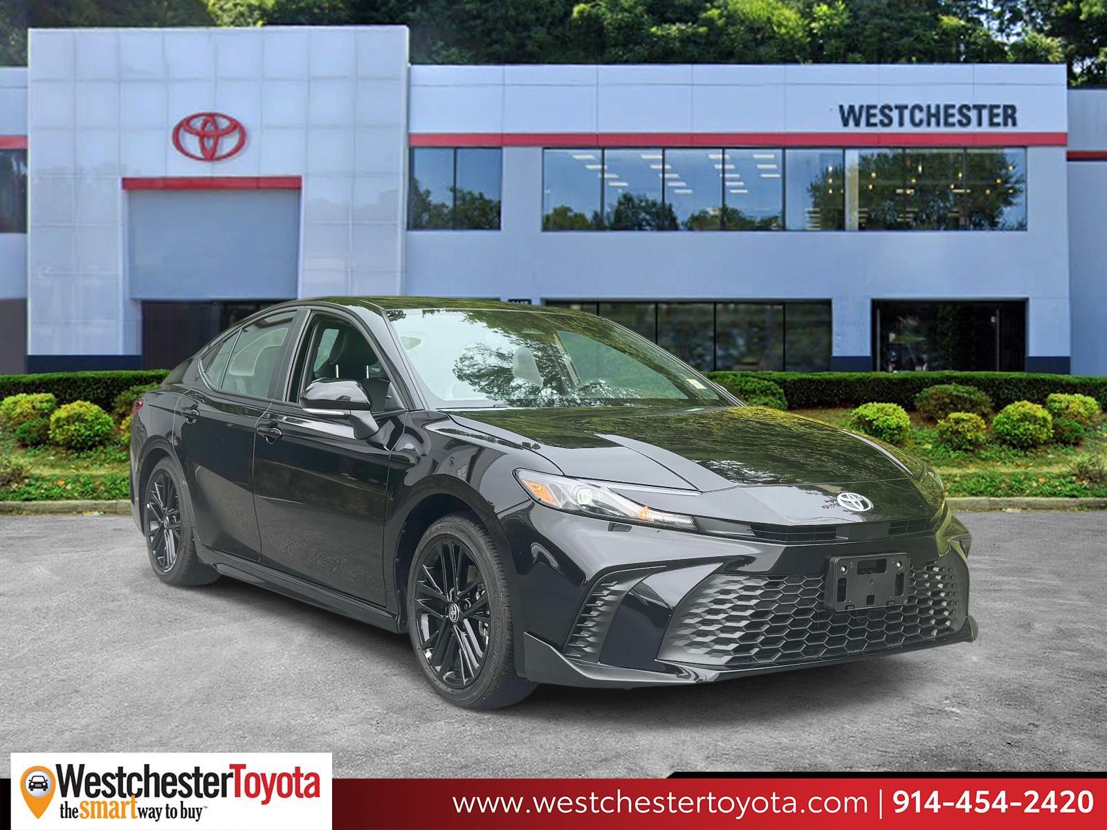 Midnight Black Metallic 2026 Toyota Camry Sedan Front-Wheel Drive Continuously Variable Transmission