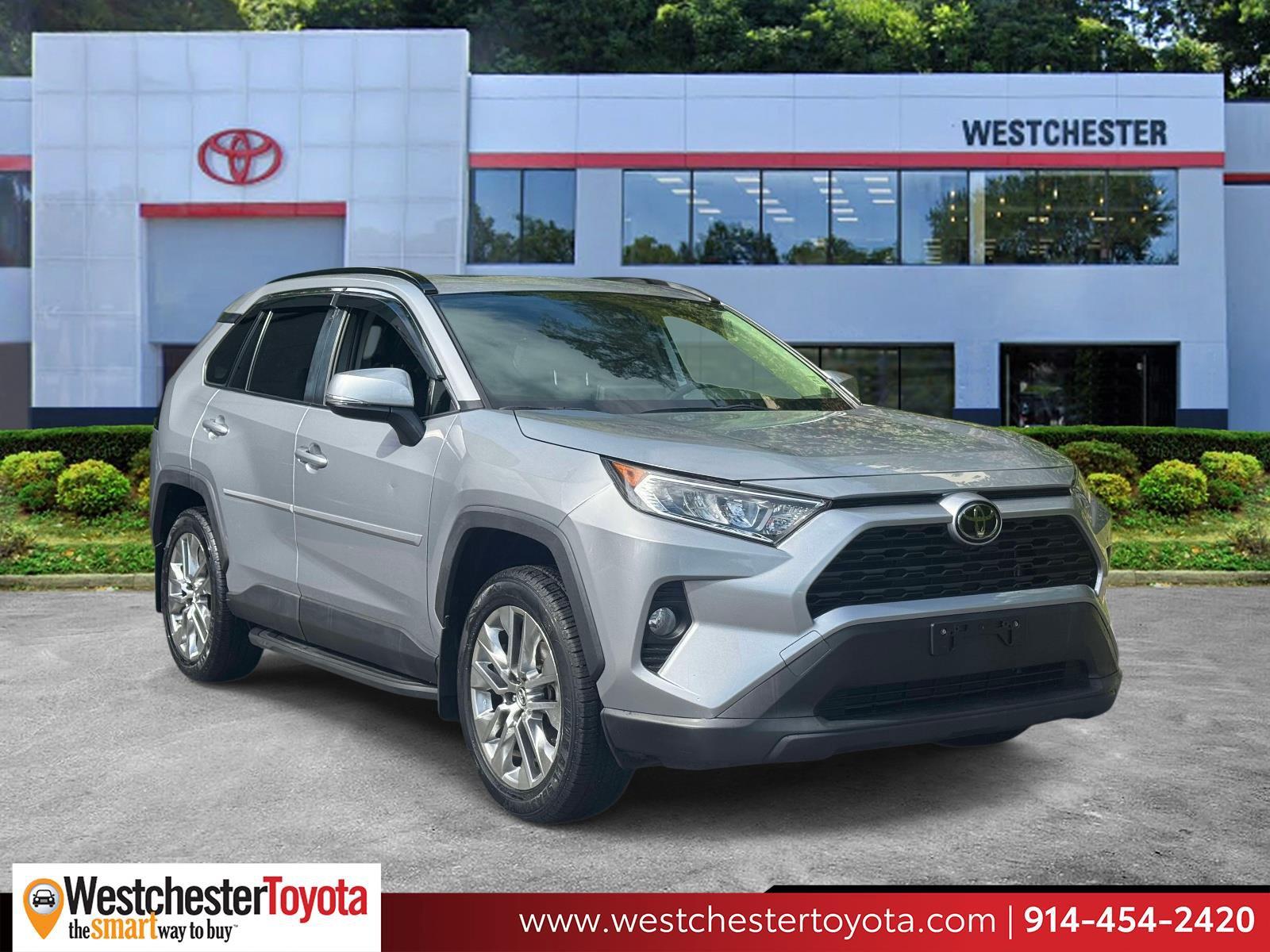 Silver Sky Metallic 2019 Toyota RAV4 SUV / Crossover All-Wheel Drive Automatic