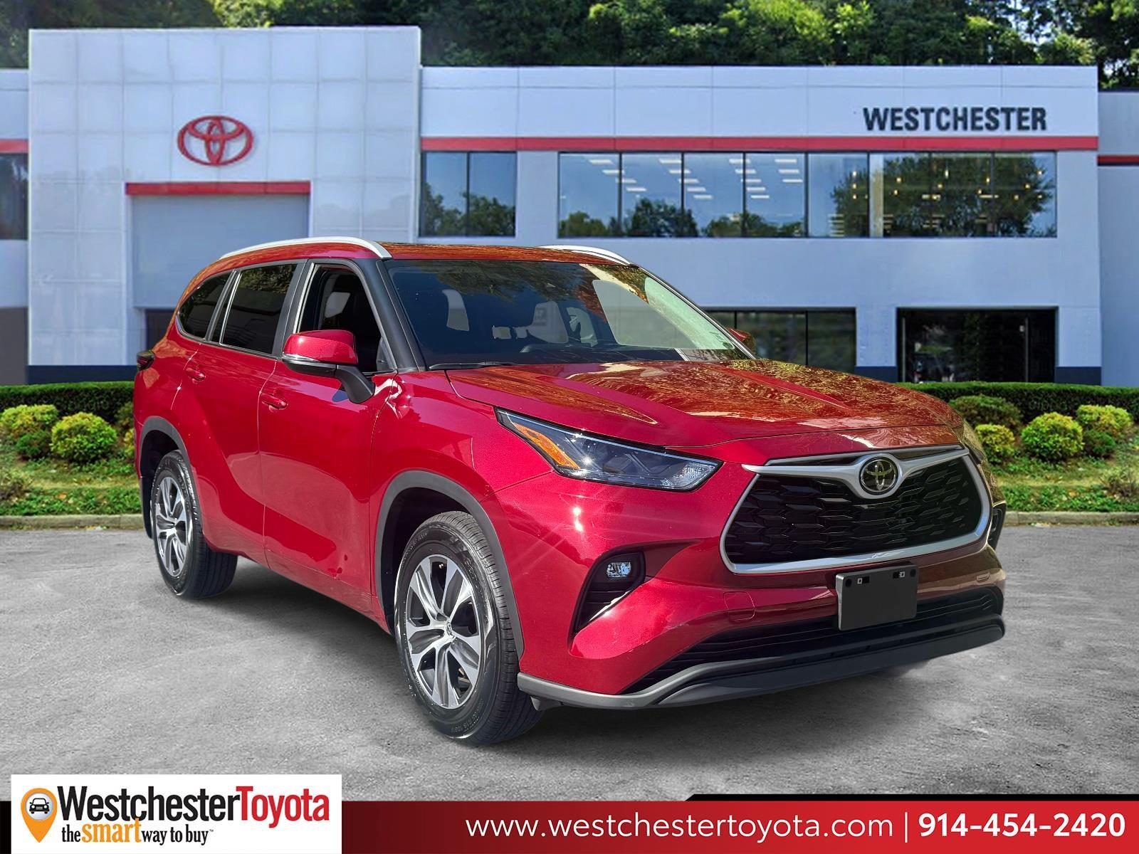 Red (Ruby Flare Pearl) 2024 Toyota Highlander SUV / Crossover All-Wheel Drive Automatic