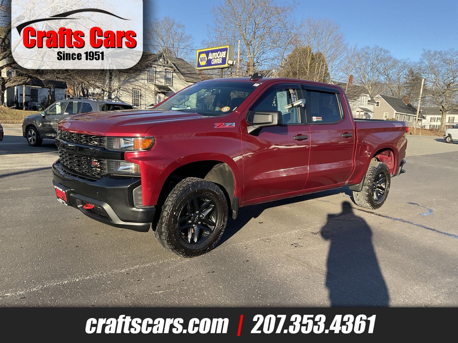2019 Chevrolet Silverado 1500 Custom Trail Boss Crew Cab 4WD