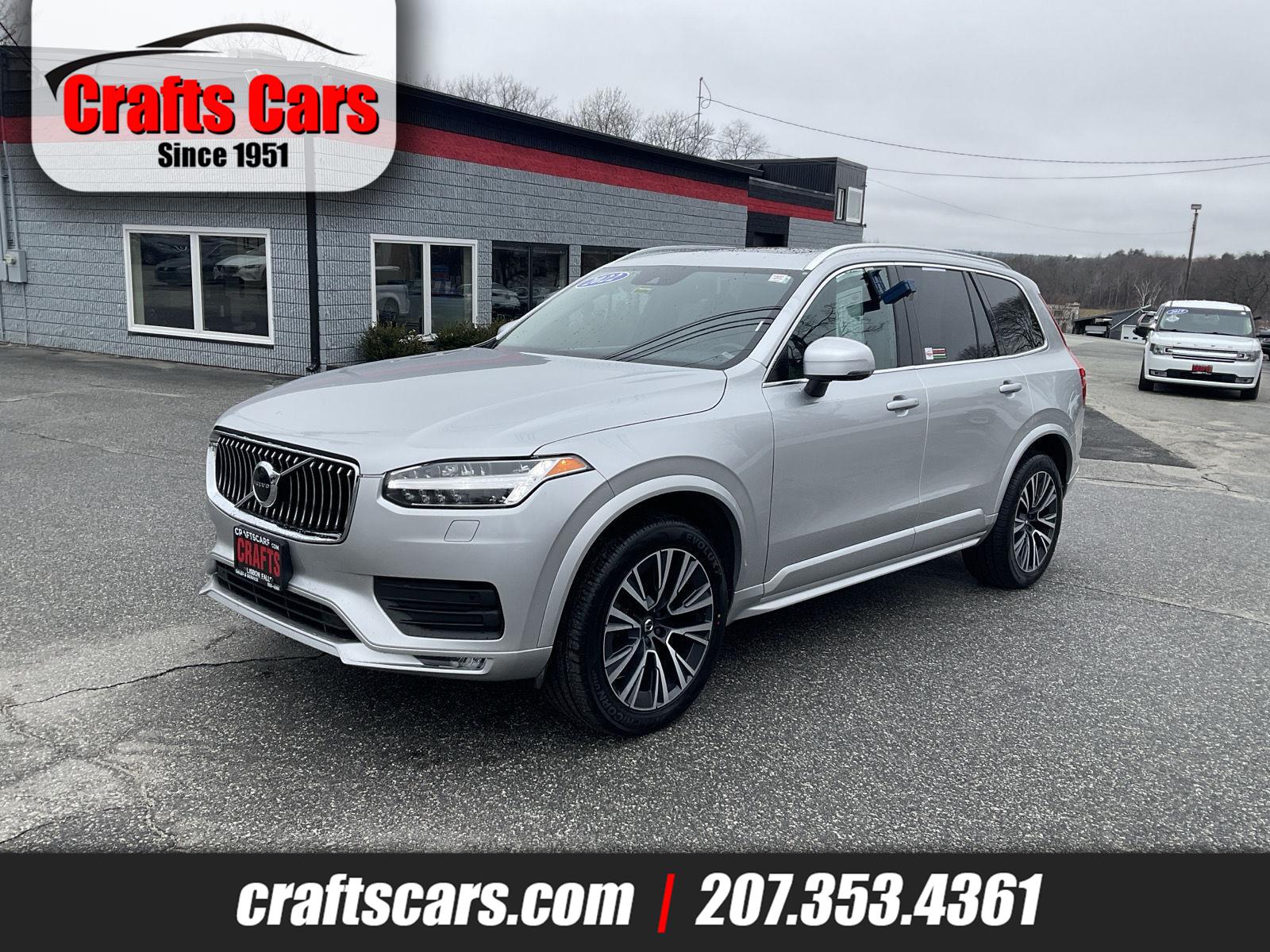 Bright Silver Metallic 2022 Volvo XC90 T5 Momentum AWD SUV / Crossover All-Wheel Drive Automatic