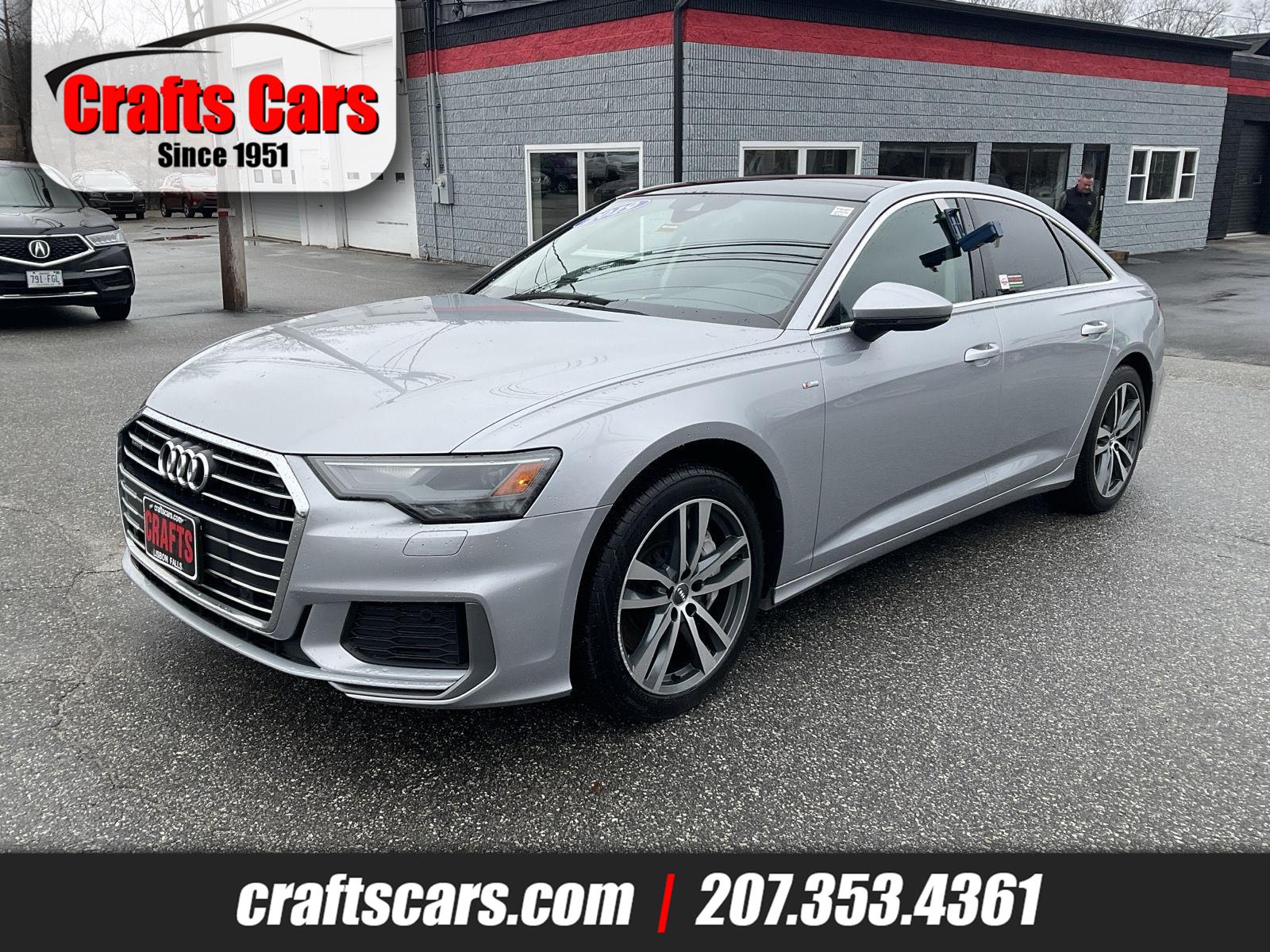 Florett Silver Metallic 2019 Audi A6 55 TFSI quattro Premium Sedan AWD Sedan All-Wheel Drive Automatic