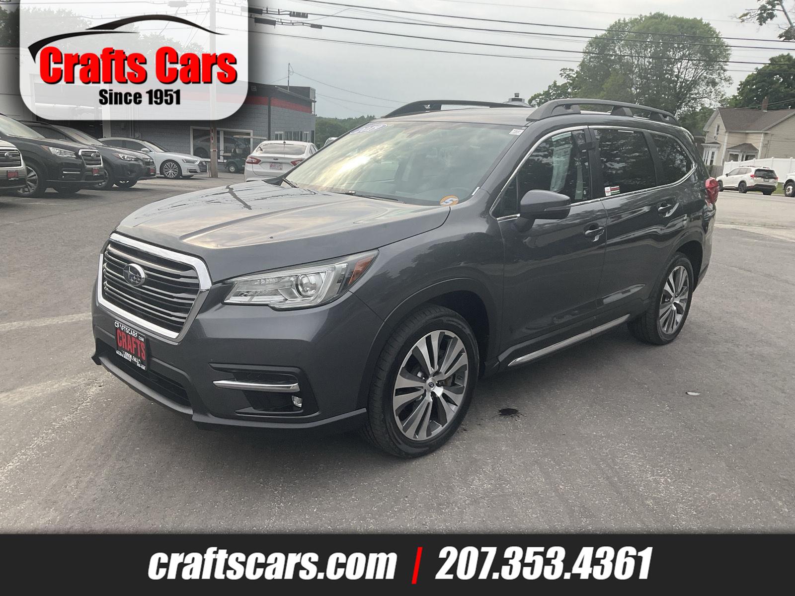 Magnetite Gray Metallic 2019 Subaru Ascent SUV / Crossover All-Wheel Drive Continuously Variable Transmission