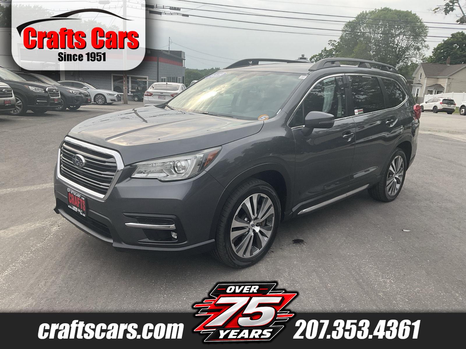 Magnetite Gray Metallic 2019 Subaru Ascent SUV / Crossover All-Wheel Drive Continuously Variable Transmission