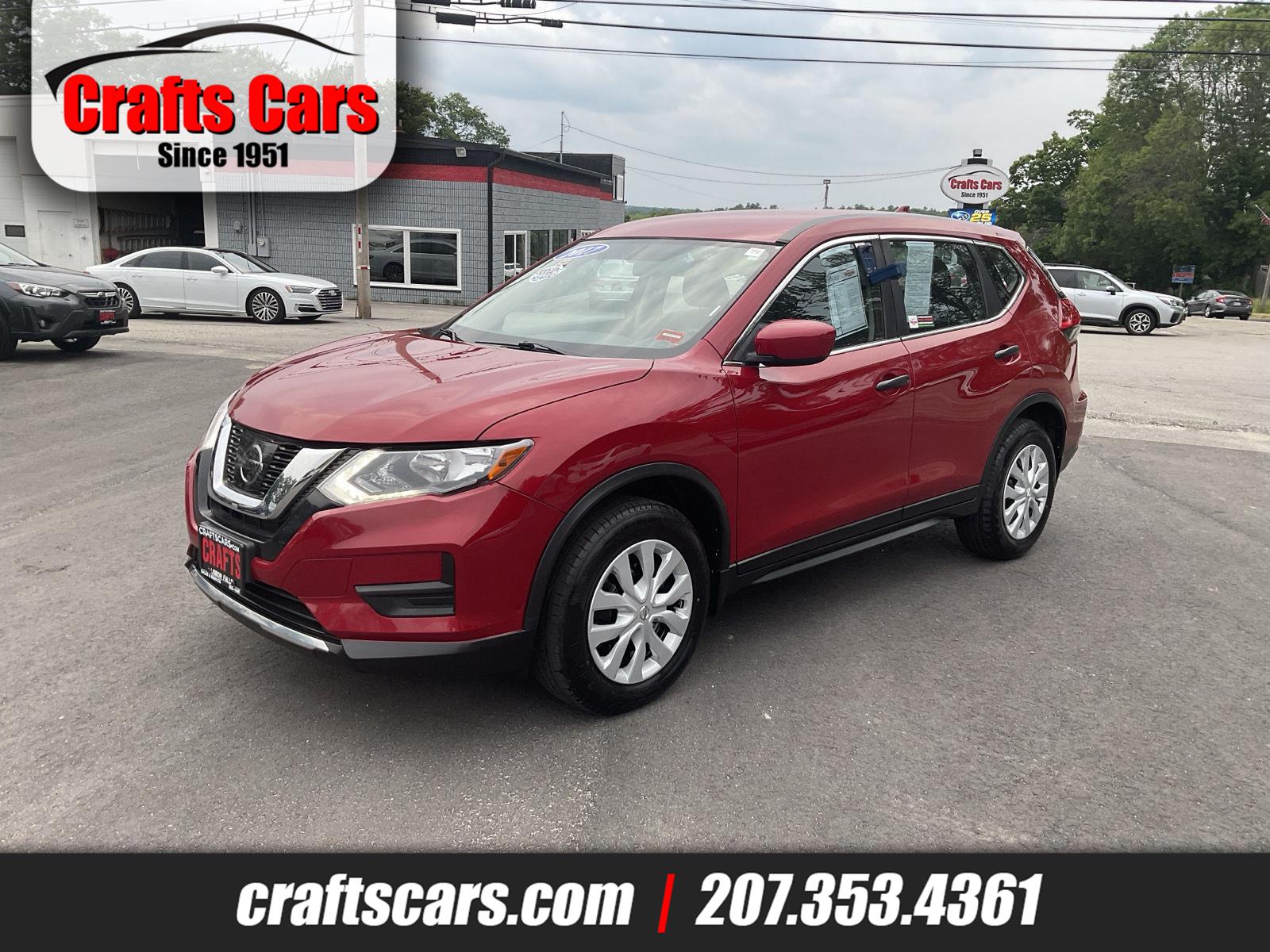 Red (Palatial Ruby) 2017 Nissan Rogue SUV / Crossover All-Wheel Drive Continuously Variable Transmission