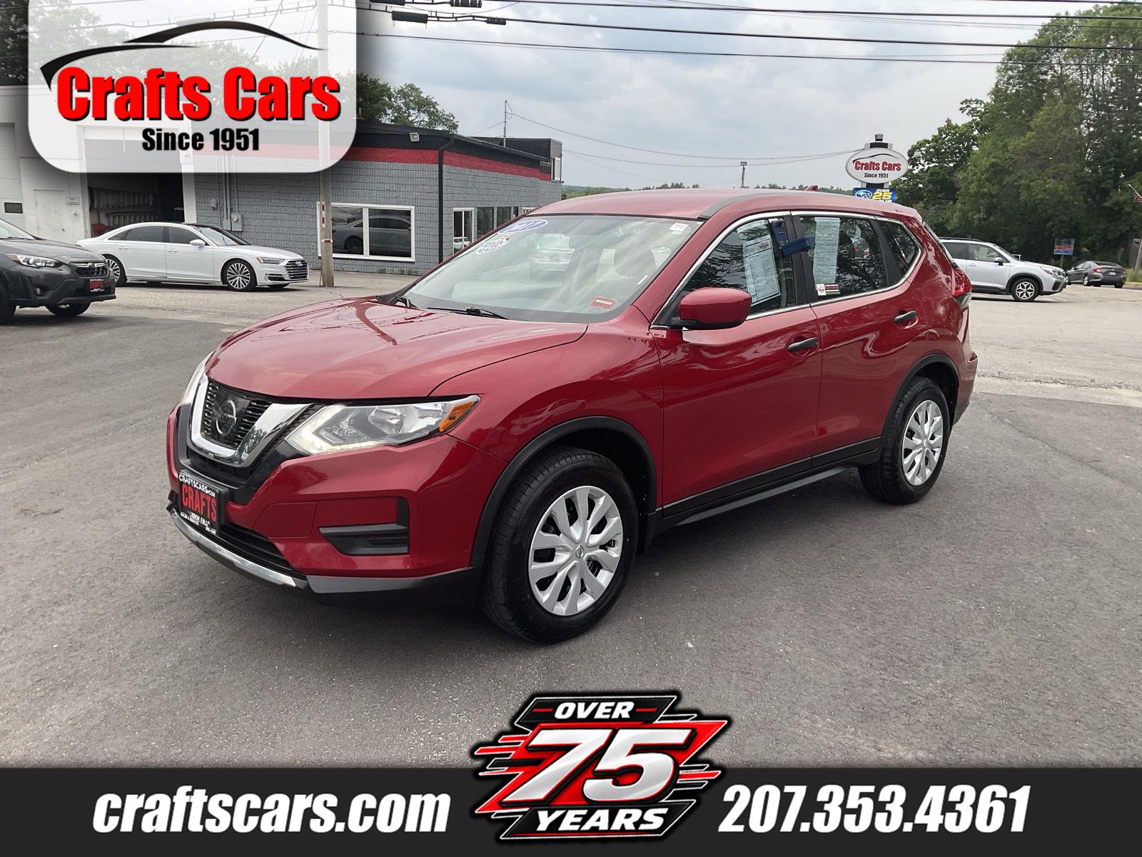 Red (Palatial Ruby) 2017 Nissan Rogue SUV / Crossover All-Wheel Drive Continuously Variable Transmission