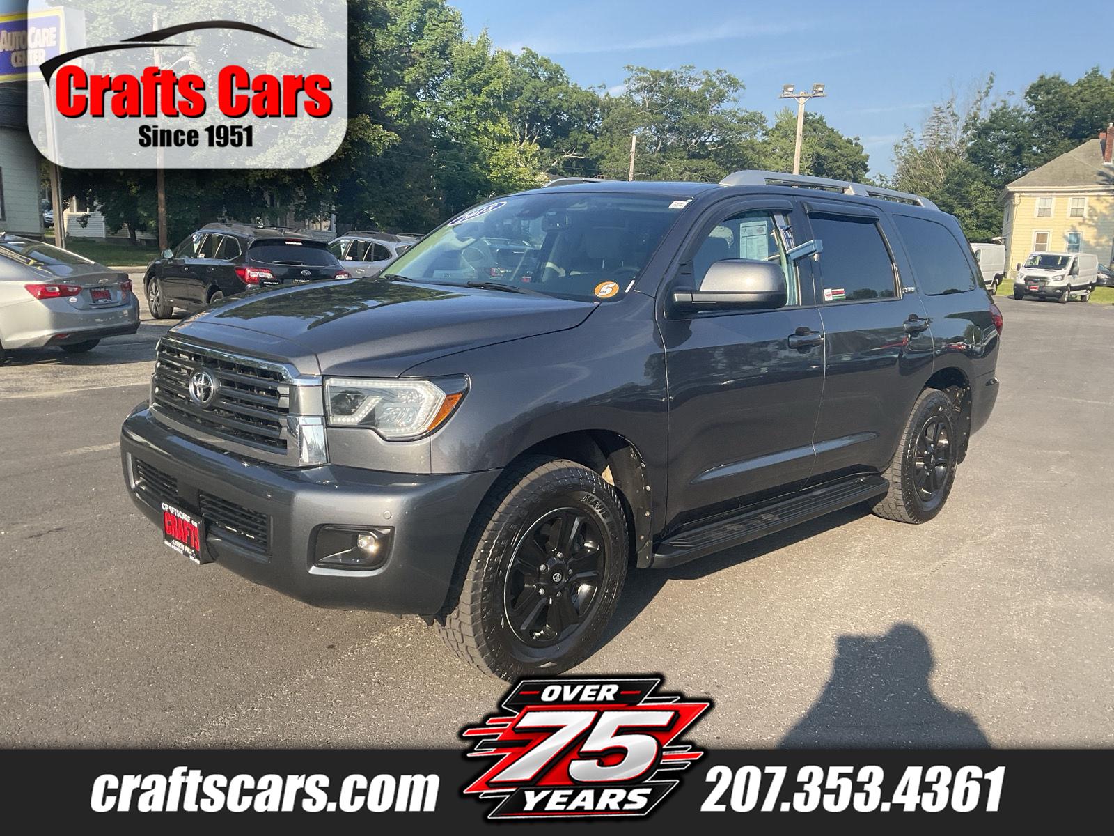 Magnetic Gray Metallic 2018 Toyota Sequoia SUV / Crossover Four-Wheel Drive Automatic