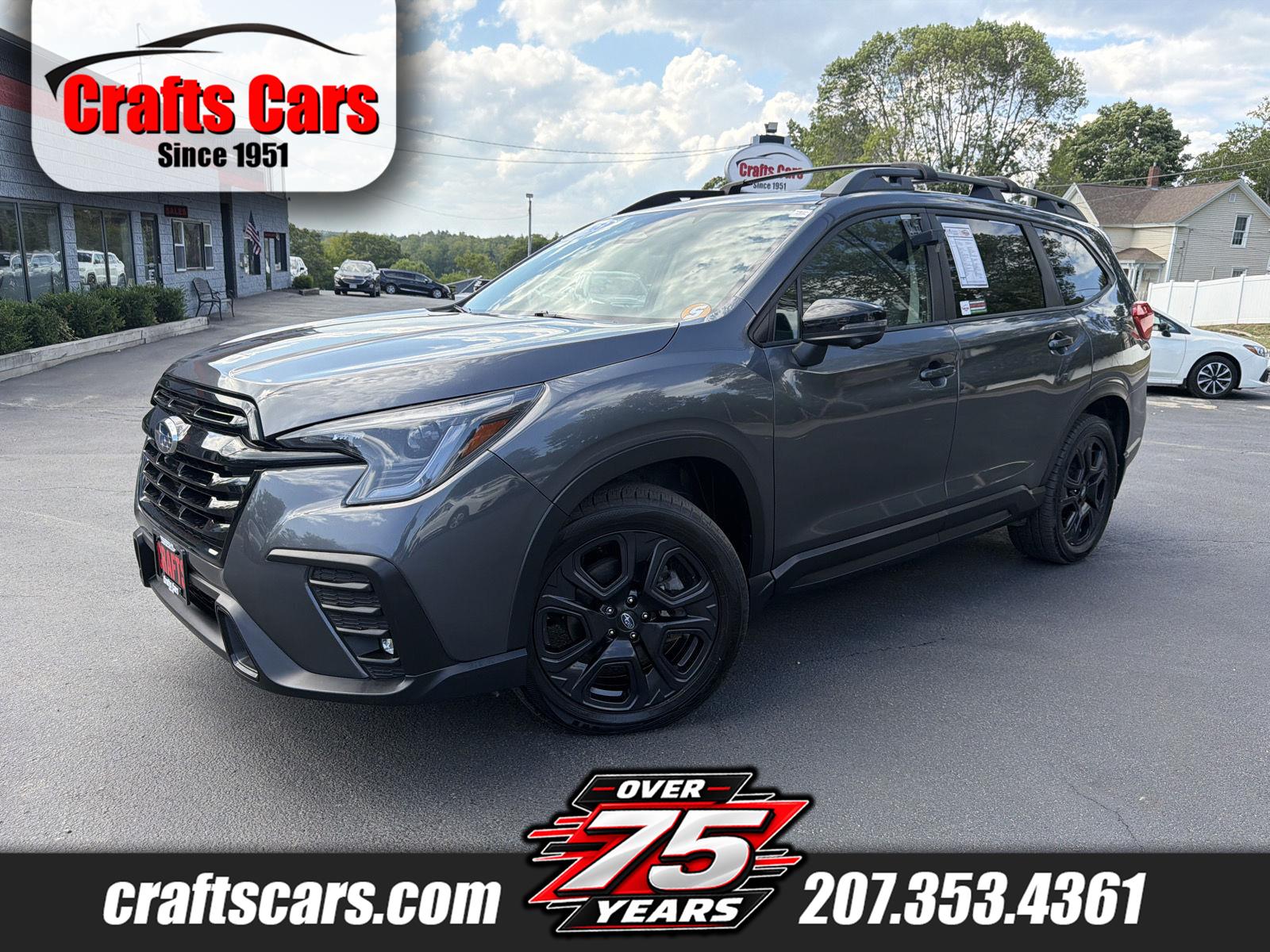Magnetite Gray Metallic 2023 Subaru Ascent SUV / Crossover All-Wheel Drive Continuously Variable Transmission