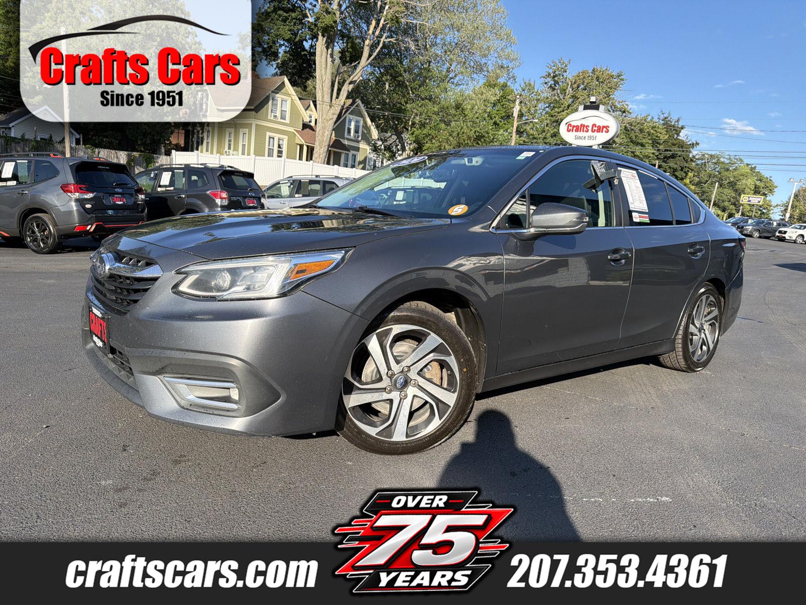 Magnetite Gray Metallic 2020 Subaru Legacy Sedan All-Wheel Drive Continuously Variable Transmission