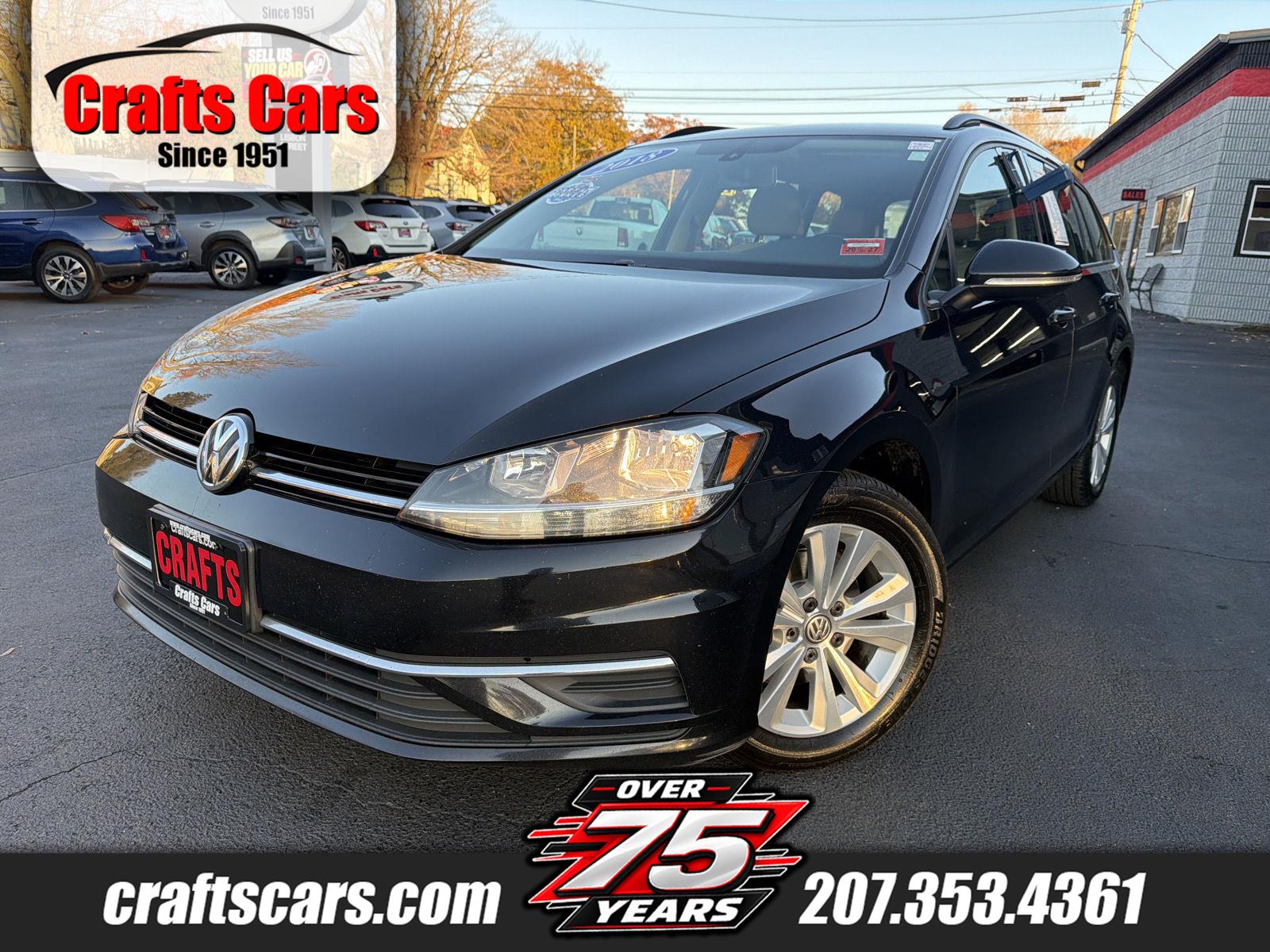2018 Volkswagen Golf SportWagen 1.8T S 4Motion AWD