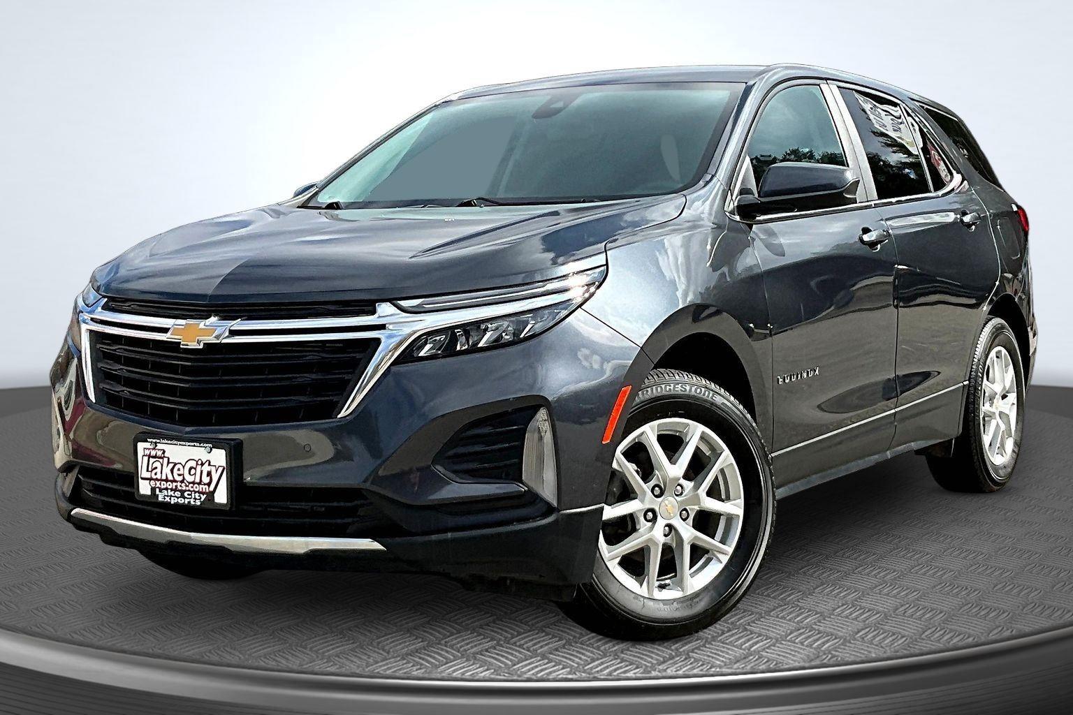 Iron Gray Metallic 2023 Chevrolet Equinox LT AWD with 1LT SUV / Crossover Four-Wheel Drive 6-Speed Automatic Overdrive