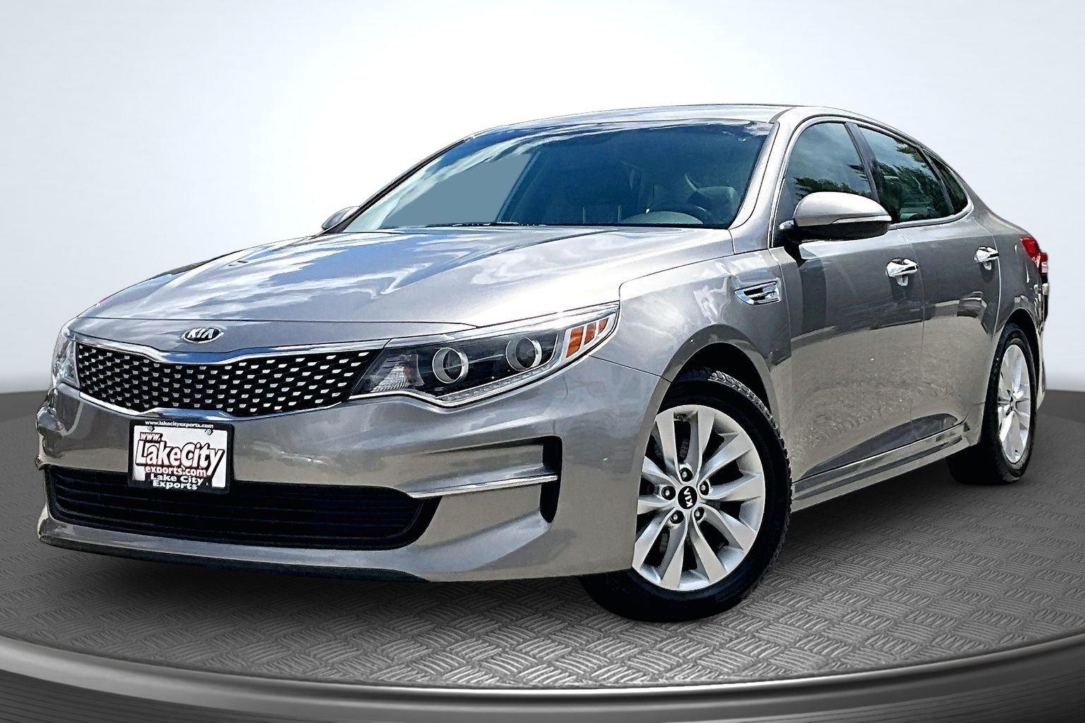 Titanium Gray 2016 Kia Optima EX Sedan Front-Wheel Drive Automatic