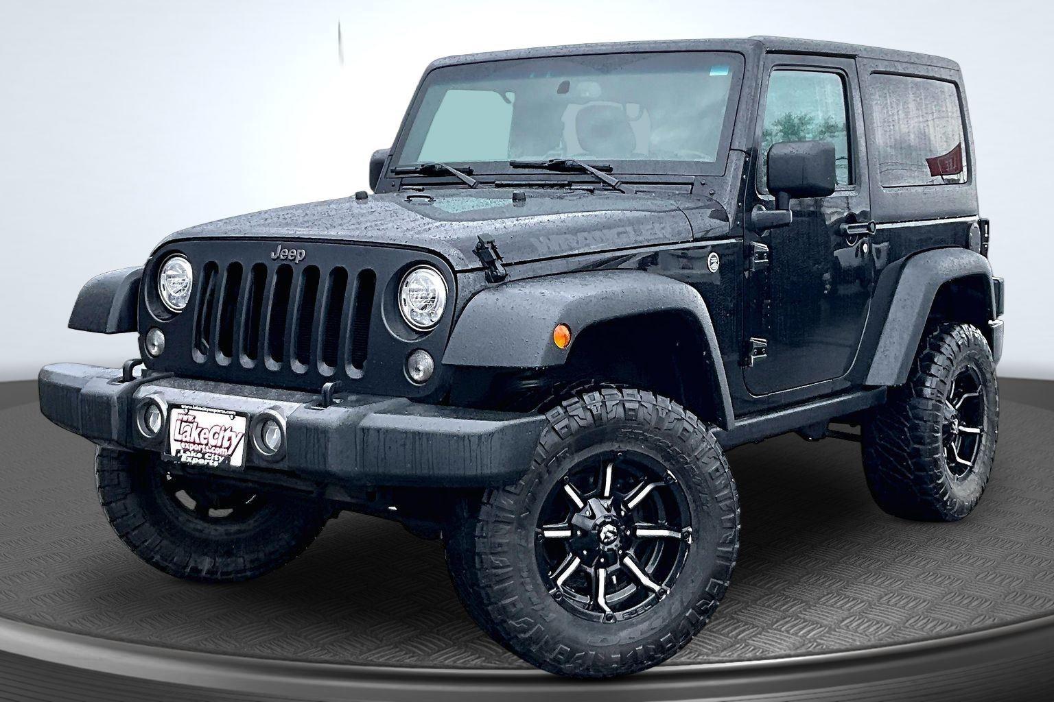 Black Clearcoat 2017 Jeep Wrangler Big Bear 4WD SUV / Crossover Four-Wheel Drive 6-Speed Manual