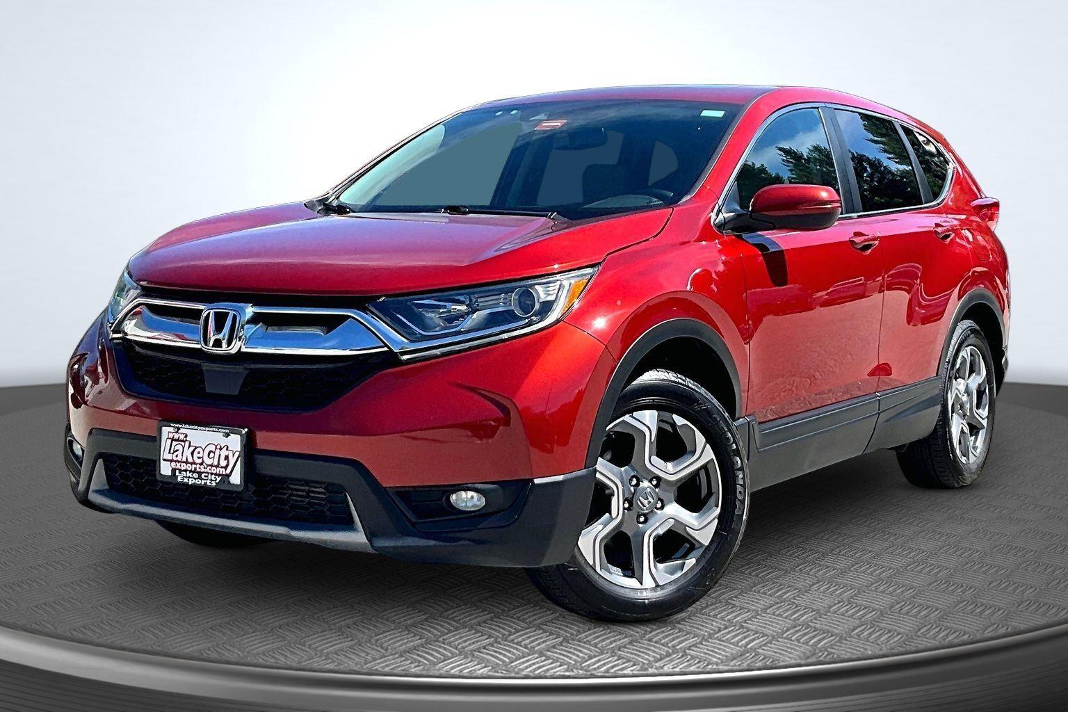 White Diamond Pearl 2017 Honda CR-V EX-L AWD SUV / Crossover All-Wheel Drive Continuously Variable Transmission
