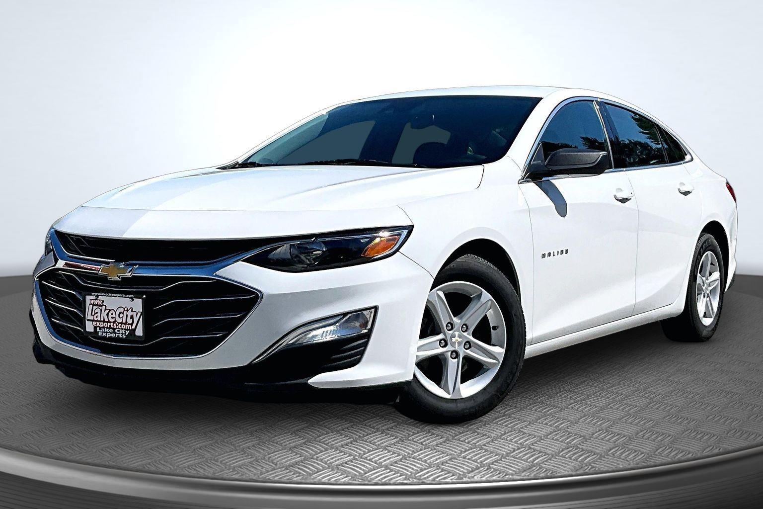 Summit White 2023 Chevrolet Malibu LS Fleet FWD Sedan Front-Wheel Drive Continuously Variable Transmission