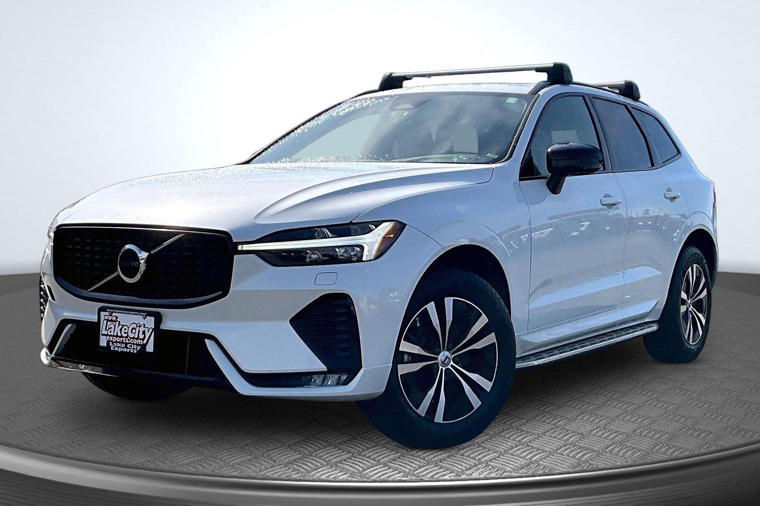 Crystal White Metallic 2024 Volvo XC60 B5 Core Dark Theme AWD SUV / Crossover All-Wheel Drive Automatic