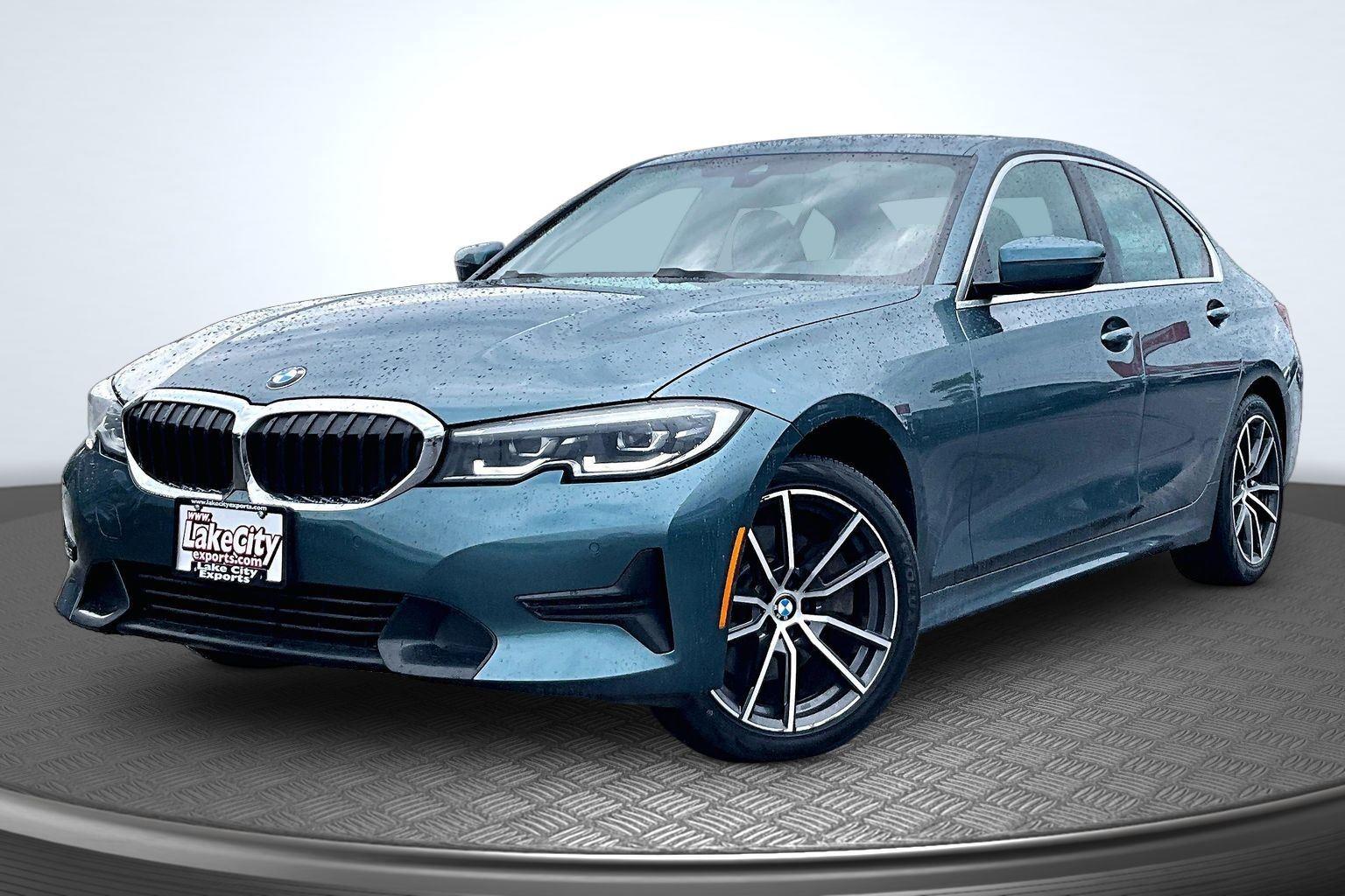 Blue Ridge Mountain Metallic 2021 BMW 3 Series 330i xDrive AWD Sedan All-Wheel Drive Automatic