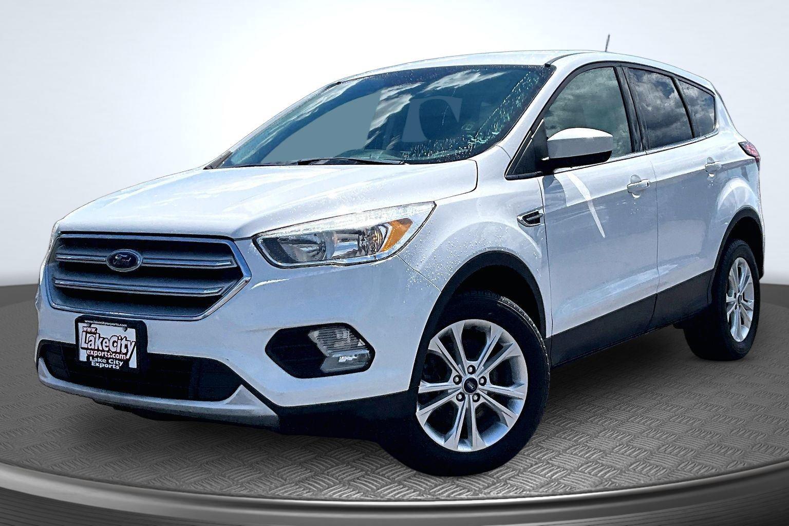 White 2019 Ford Escape SUV / Crossover All-Wheel Drive 6-Speed Automatic