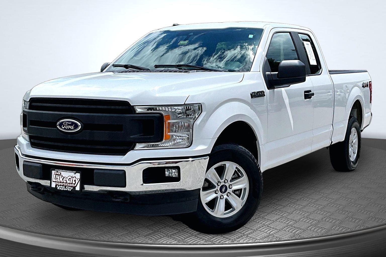 Oxford White 2019 Ford F-150 Pickup Truck Four-Wheel Drive 6-Speed Automatic