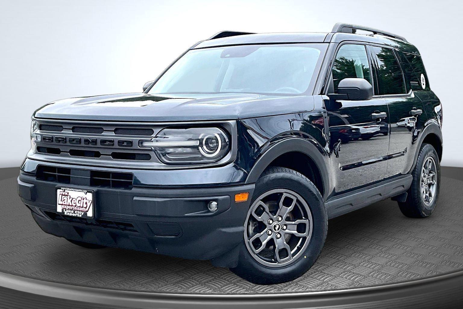 Alto Blue Metallic Tinted Clearcoat 2022 Ford Bronco Sport SUV / Crossover All-Wheel Drive 8-Speed Automatic