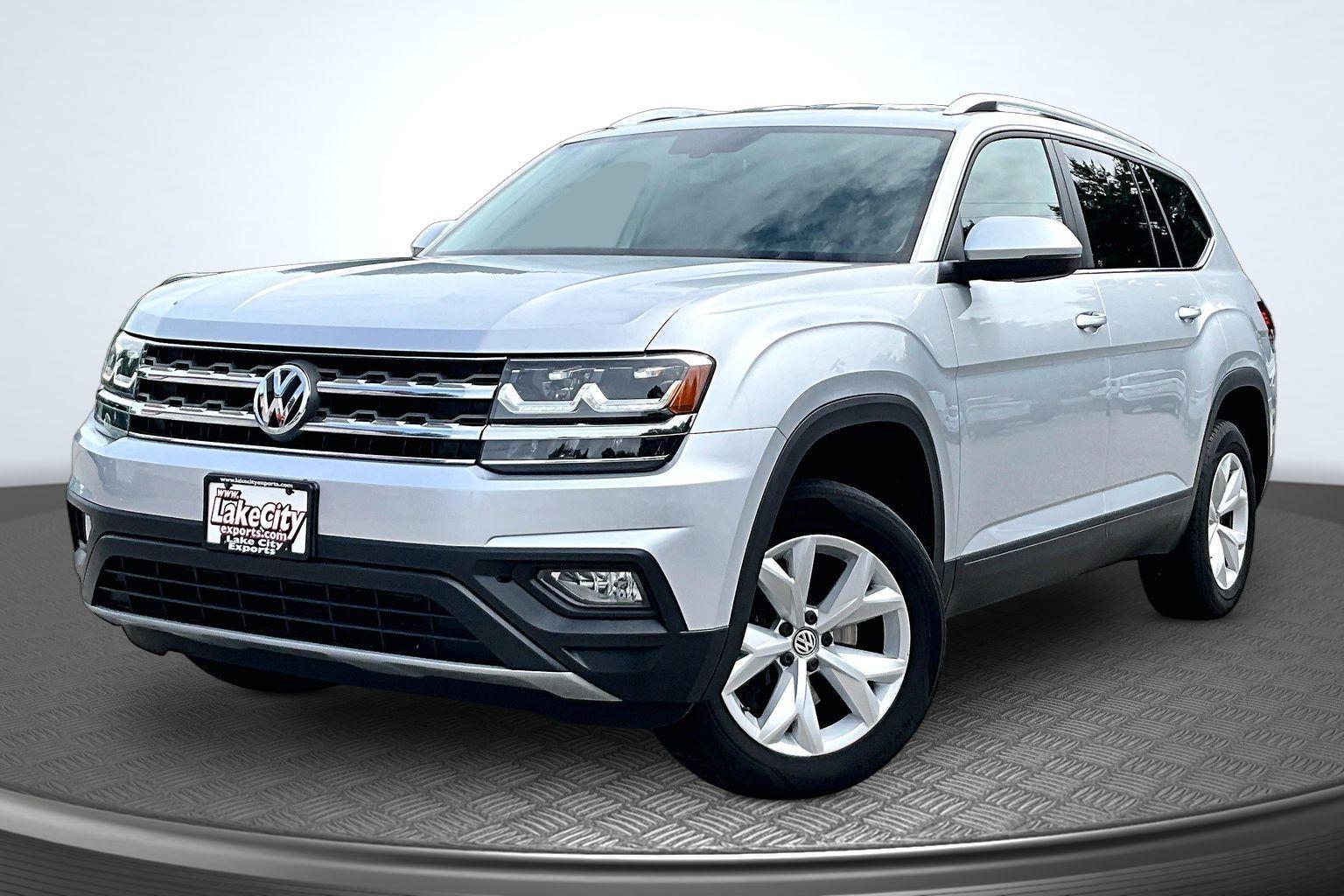 Reflex Silver Metallic 2018 Volkswagen Atlas SUV / Crossover All-Wheel Drive Automatic