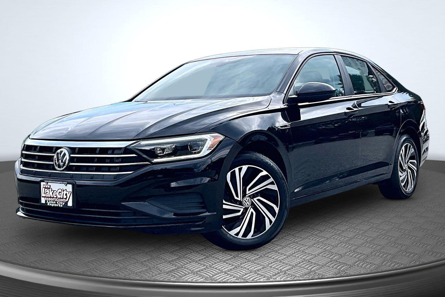 Black 2021 Volkswagen Jetta Sedan Front-Wheel Drive Automatic