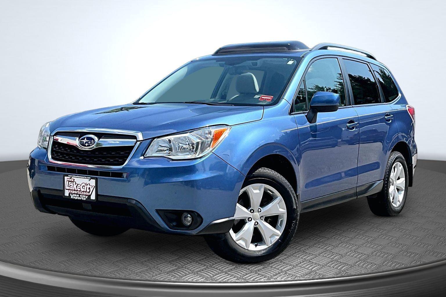 Quartz Blue Pearl 2016 Subaru Forester SUV / Crossover All-Wheel Drive Continuously Variable Transmission
