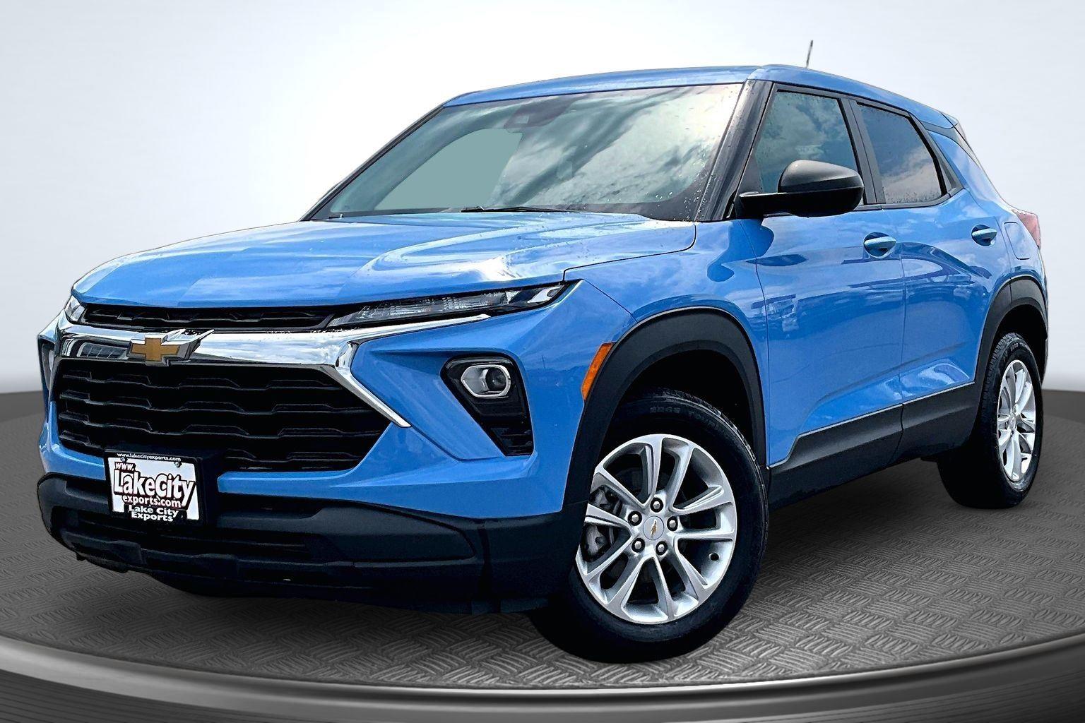 Fountain Blue 2024 Chevrolet Trailblazer SUV / Crossover Four-Wheel Drive 9-Speed Automatic