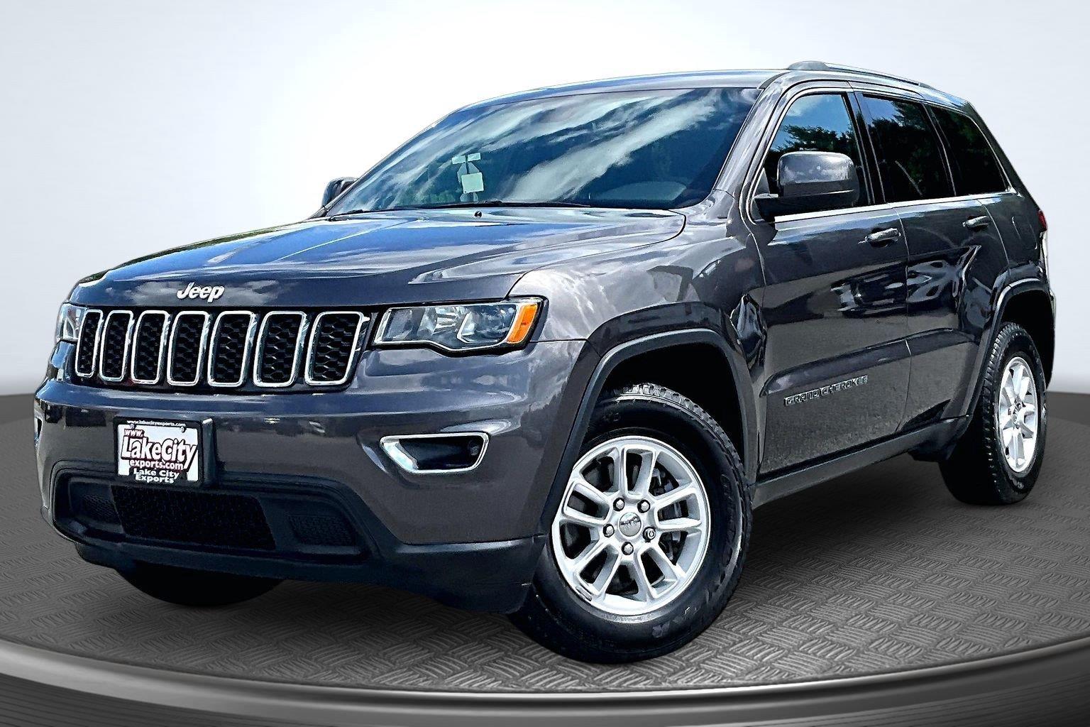 Gray (Granite Crystal Metallic Clearcoat) 2019 Jeep Grand Cherokee SUV / Crossover Four-Wheel Drive 8-Speed Automatic