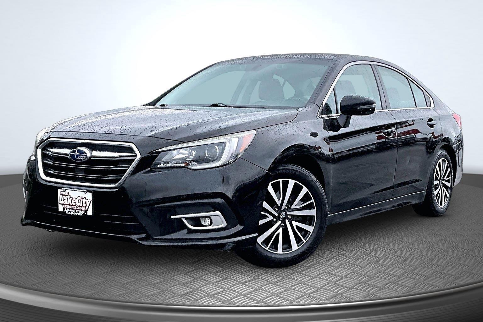 Crystal Black Silica 2018 Subaru Legacy Sedan All-Wheel Drive Continuously Variable Transmission