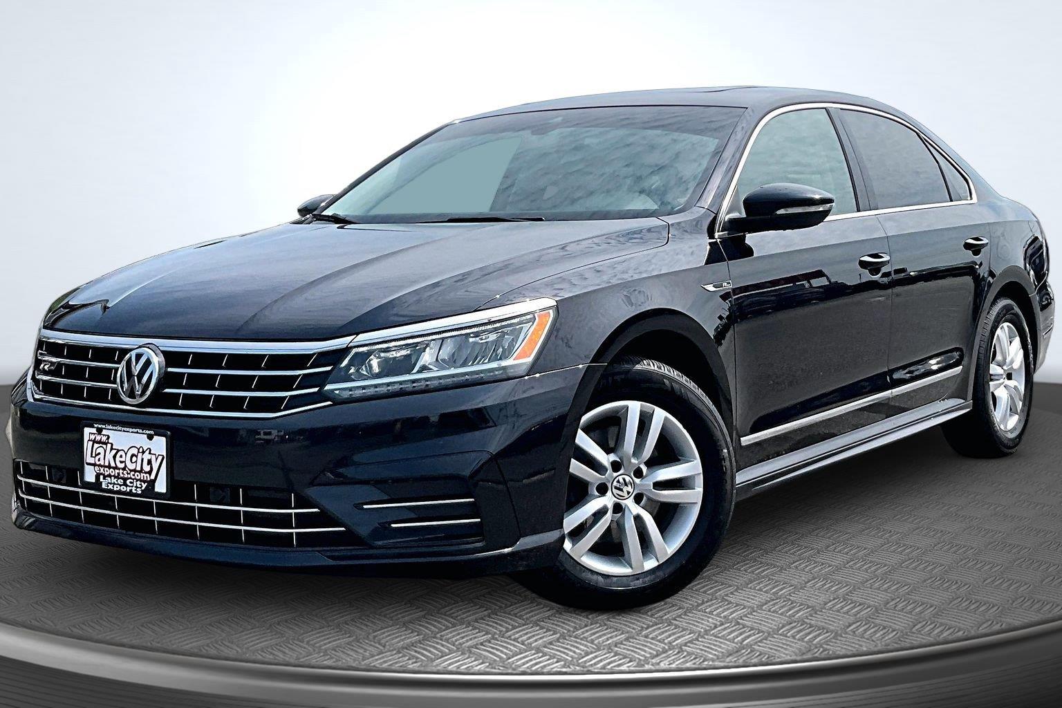 Deep Black Pearl 2019 Volkswagen Passat Sedan Front-Wheel Drive Automatic