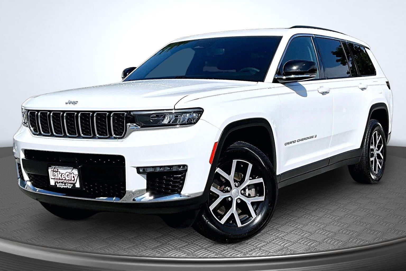 Bright White Clearcoat 2024 Jeep Grand Cherokee L SUV / Crossover Four-Wheel Drive 8-Speed Automatic