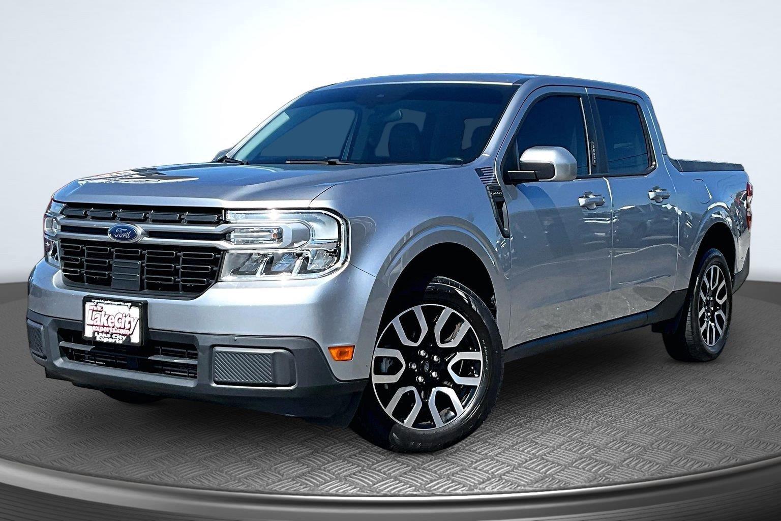 Iconic Silver Metallic 2022 Ford Maverick Pickup Truck All-Wheel Drive 8-Speed Automatic