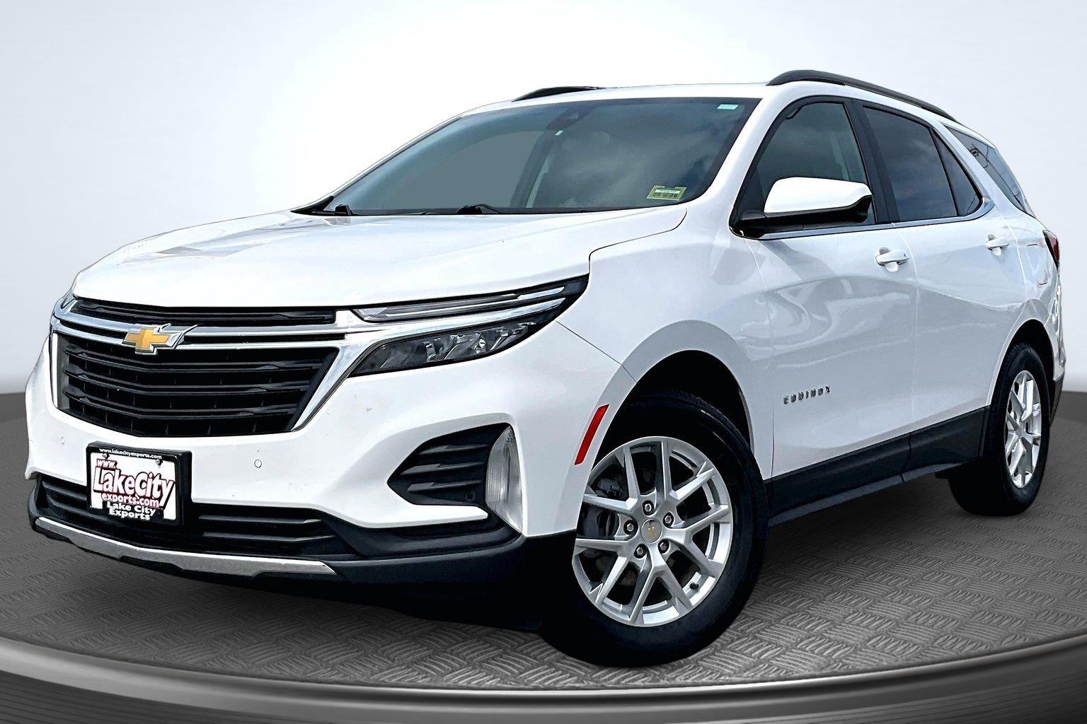 Summit White 2022 Chevrolet Equinox SUV / Crossover Four-Wheel Drive 6-Speed Automatic Overdrive