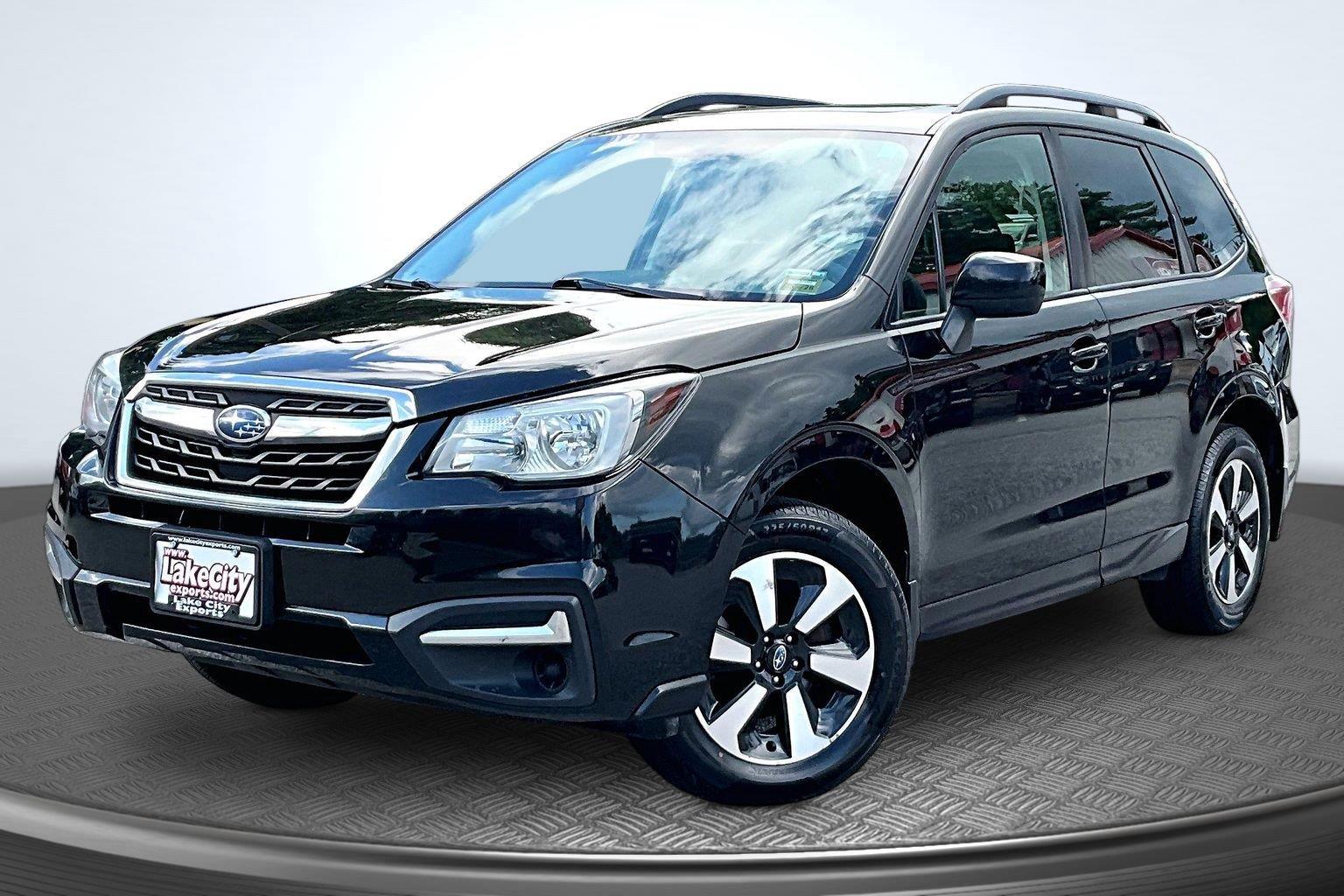Crystal Black Silica 2017 Subaru Forester SUV / Crossover All-Wheel Drive Continuously Variable Transmission