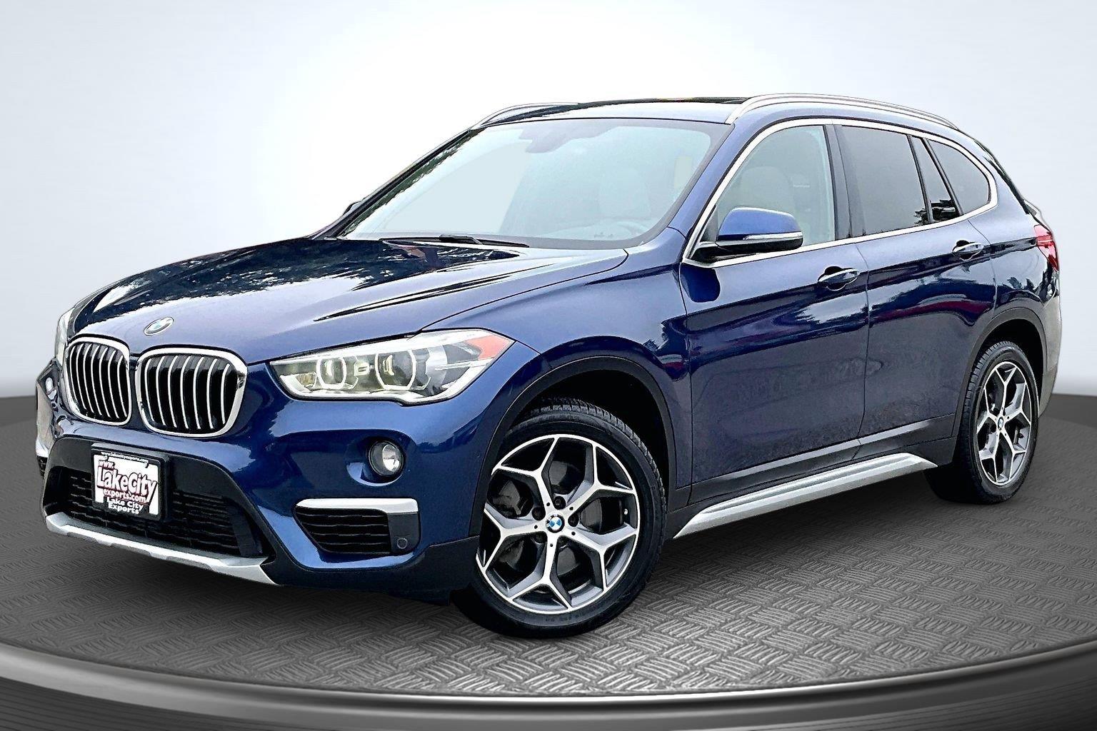 Mediterranean Blue Metallic 2018 BMW X1 SUV / Crossover All-Wheel Drive Automatic