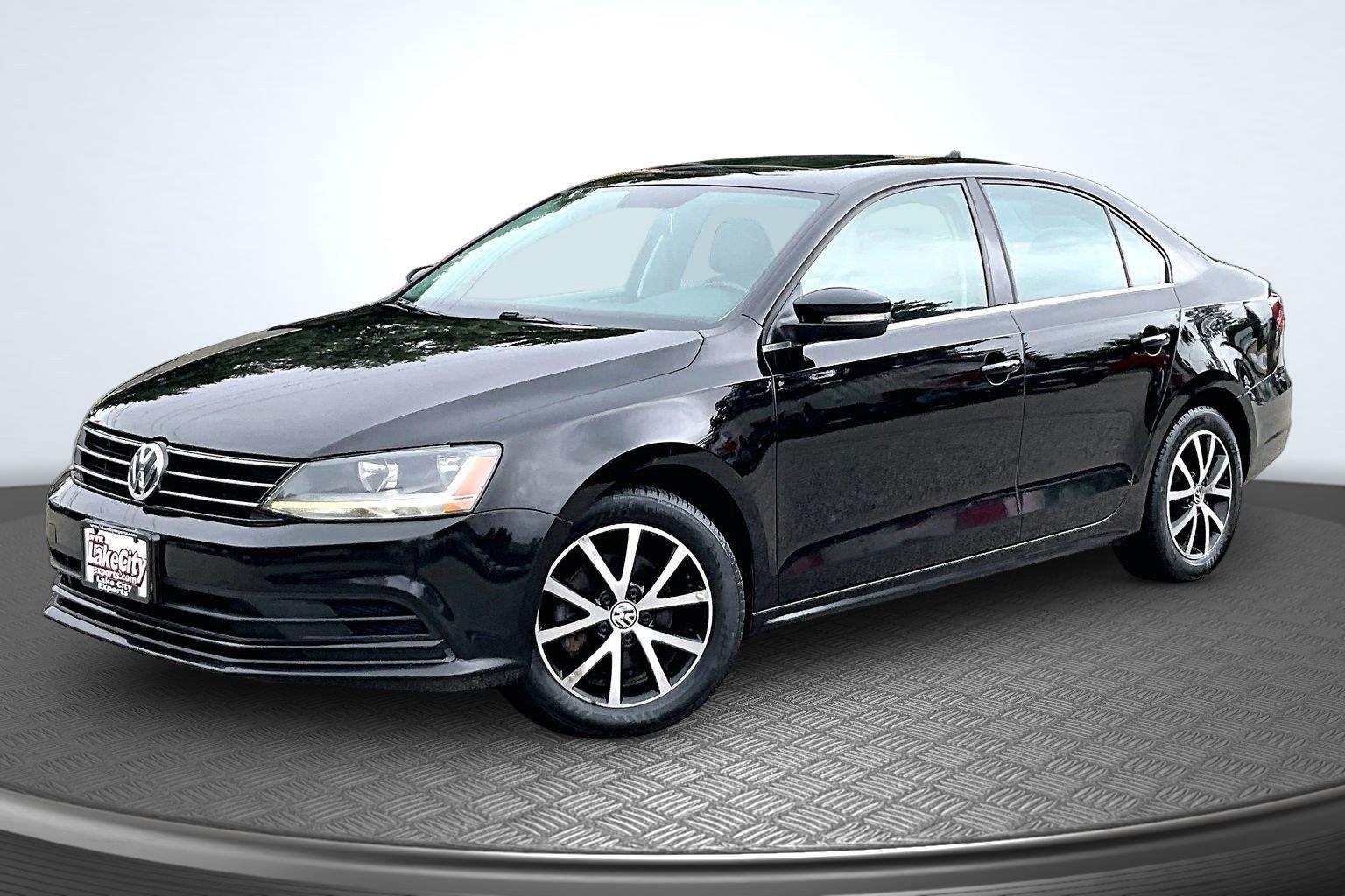 Black 2017 Volkswagen Jetta Sedan Front-Wheel Drive Automatic