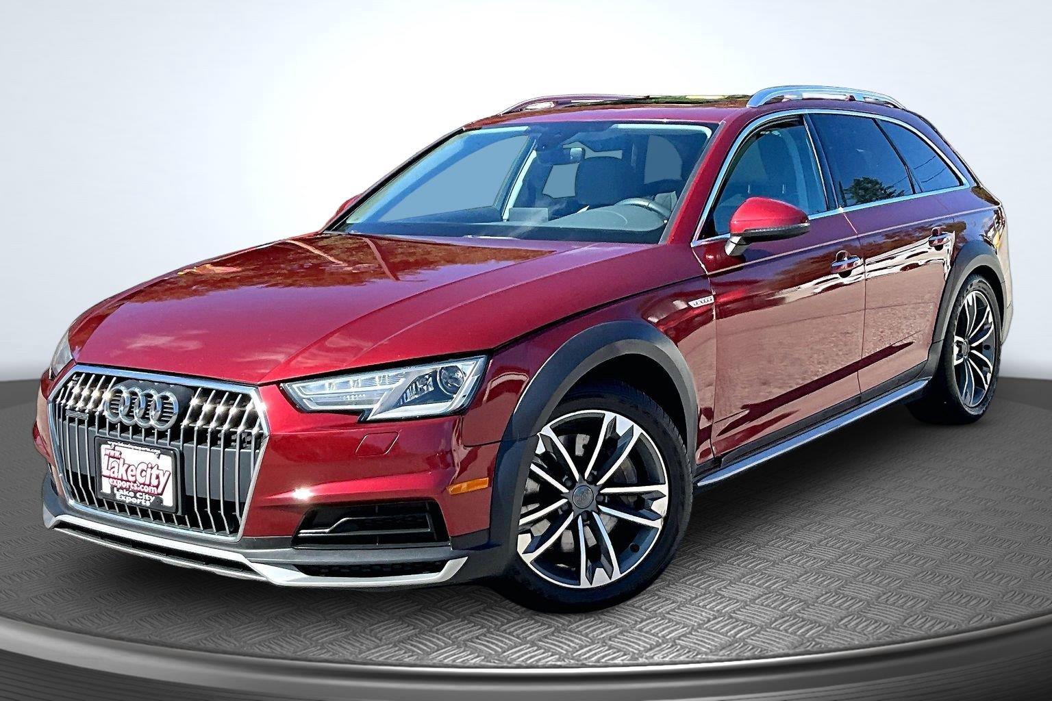 Matador Red Metallic 2018 Audi A4 Allroad Wagon All-Wheel Drive Automatic