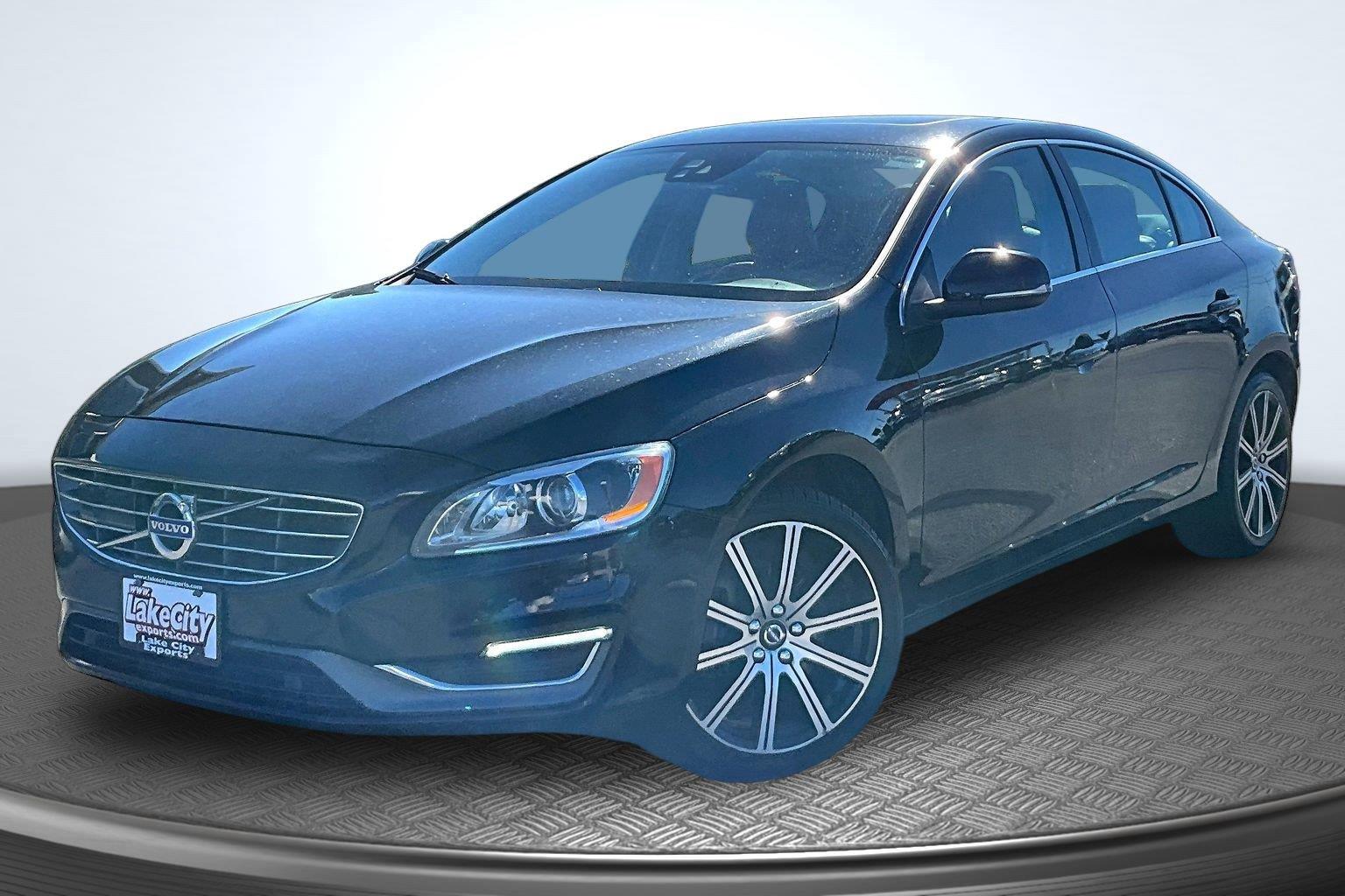 Onyx Black Metallic 2016 Volvo S60 Sedan All-Wheel Drive Automatic