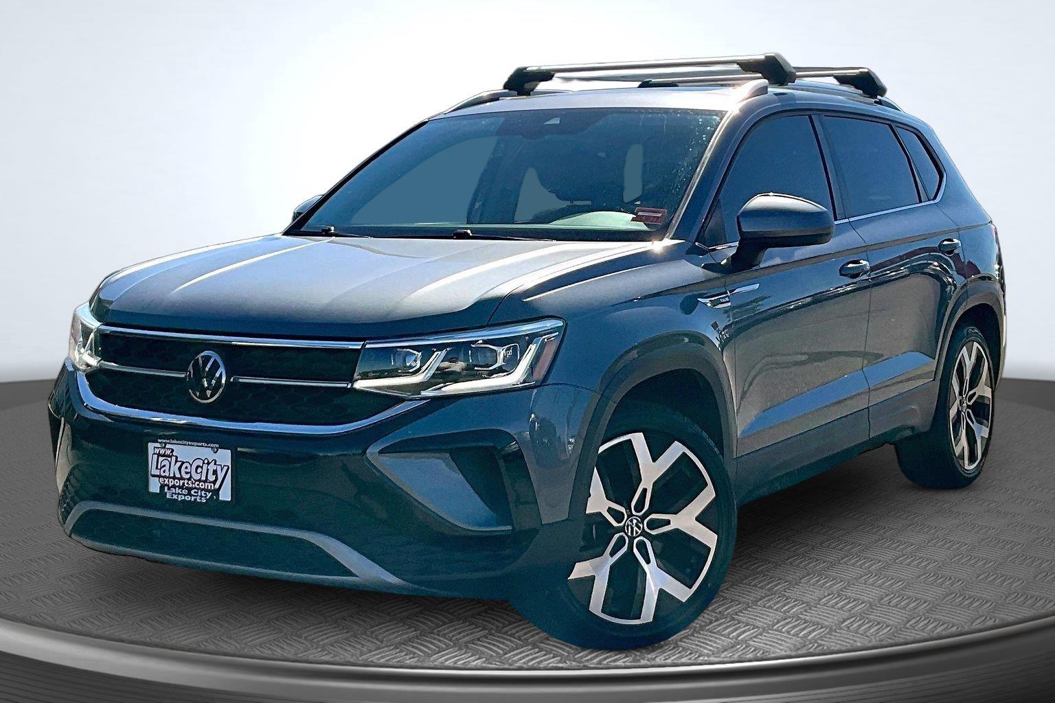Platinum Gray Metallic 2022 Volkswagen Taos SUV / Crossover All-Wheel Drive Automatic
