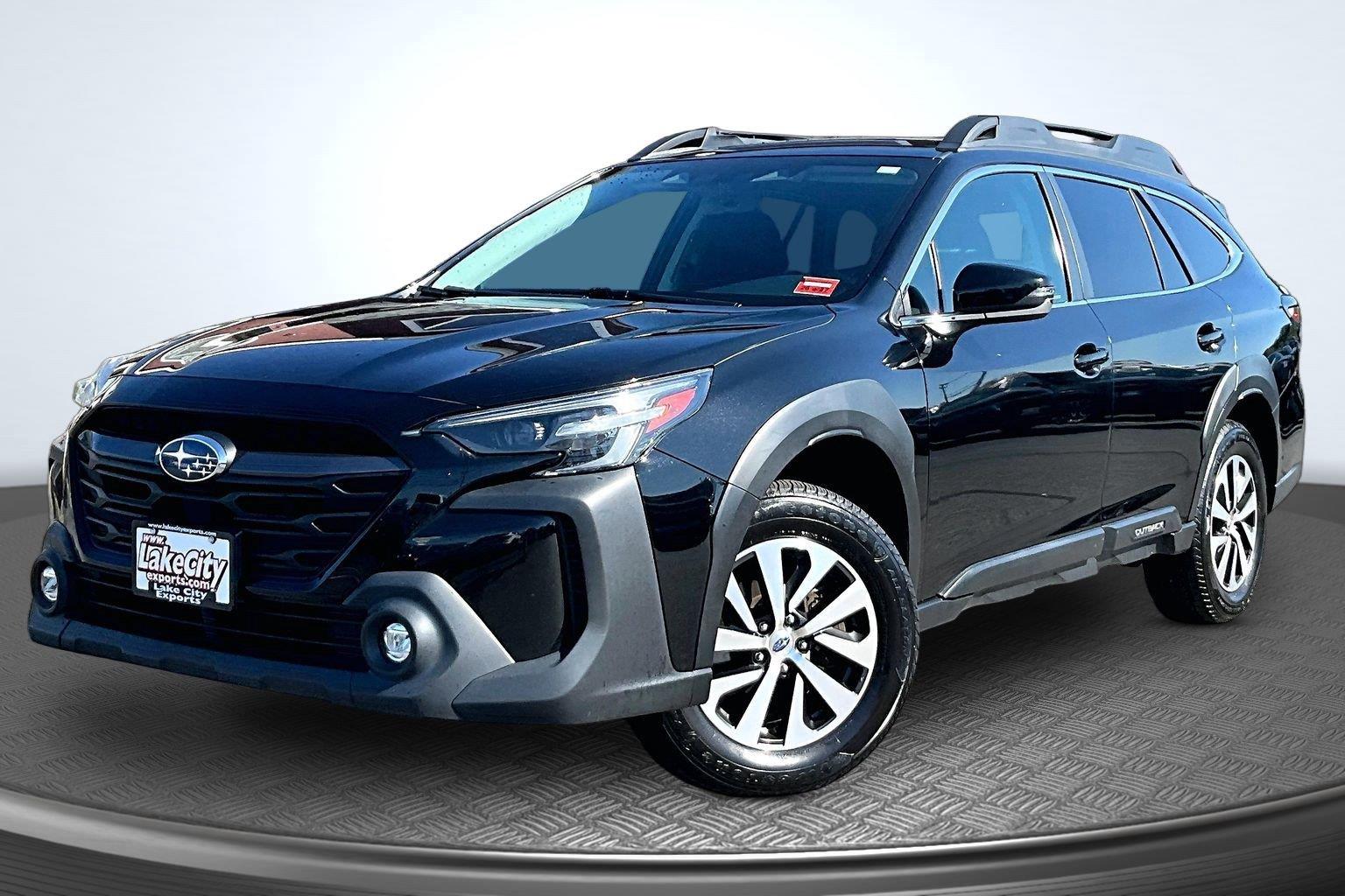 Crystal Black Silica 2023 Subaru Outback SUV / Crossover All-Wheel Drive Continuously Variable Transmission
