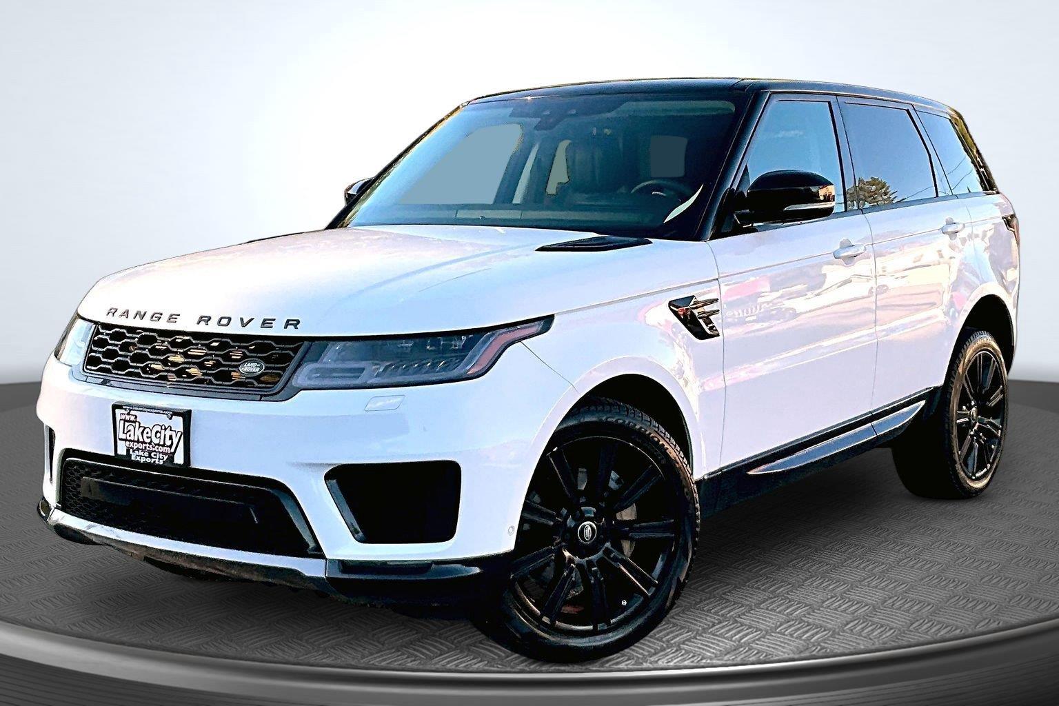 Fuji White 2022 Land Rover Range Rover Sport Pickup Truck All-Wheel Drive Automatic