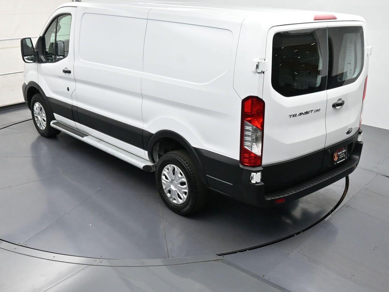 Oxford White 2025 Ford Transit Cargo Van Rear-Wheel Drive