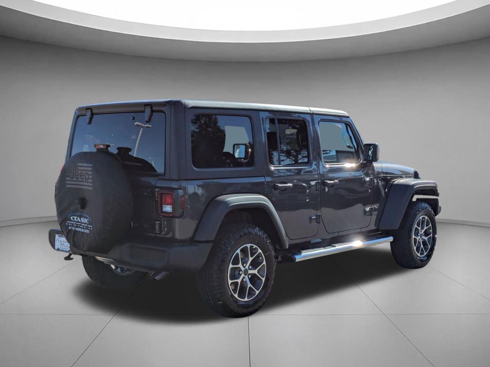 New 2025 Granite Crystal Metallic Clear Jeep Sport S image 5