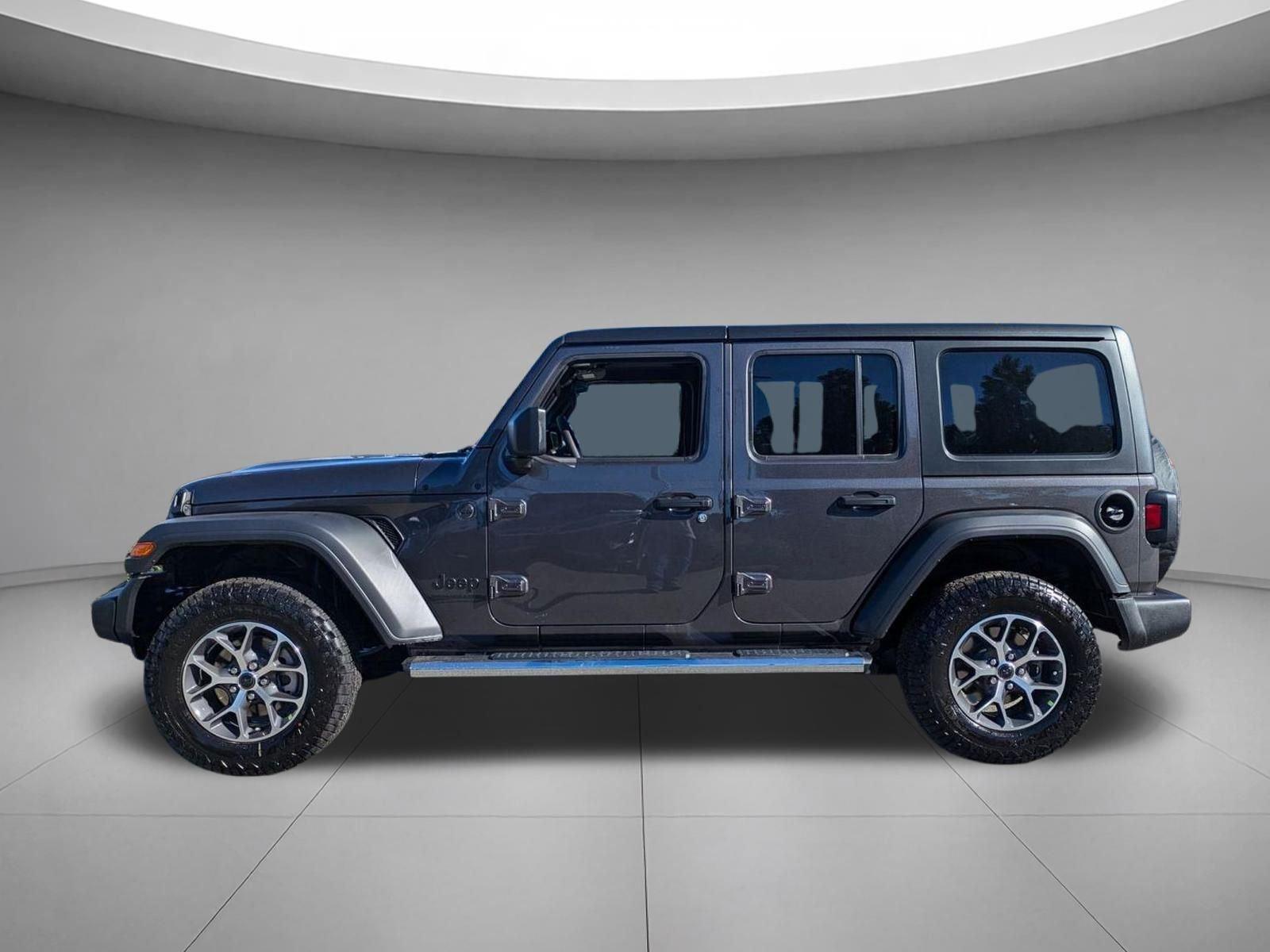 New 2025 Granite Crystal Metallic Clear Jeep Sport S image 8