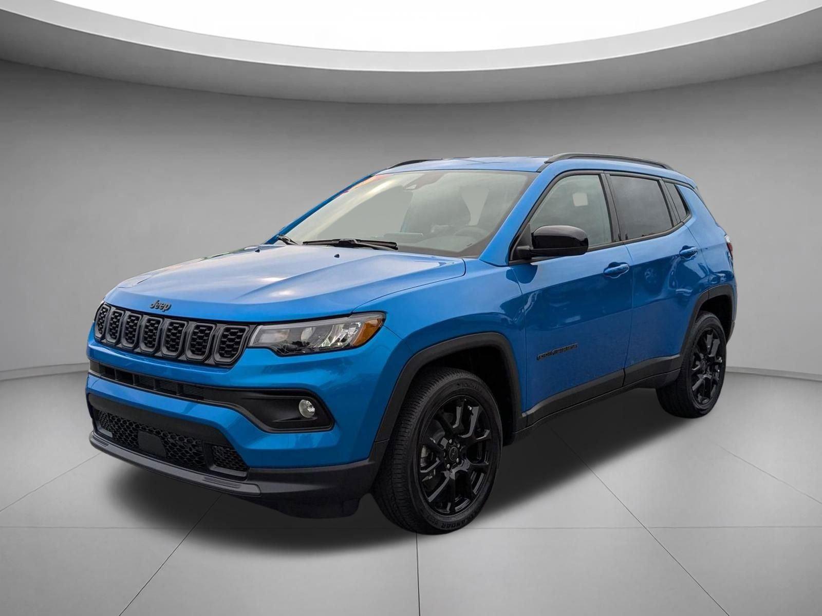 Hydro Blue Pearlcoat 2025 Jeep Compass Latitude 4WD SUV / Crossover Four-Wheel Drive Automatic