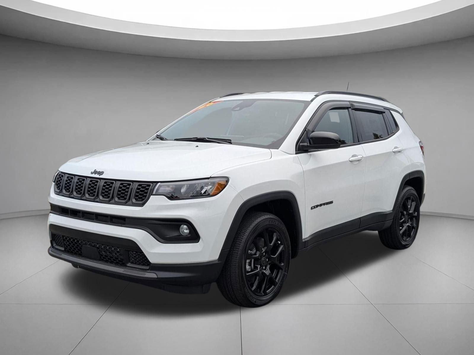 Bright White Clearcoat 2026 Jeep Compass Latitude Altitude 4WD SUV / Crossover Four-Wheel Drive 8-Speed Automatic