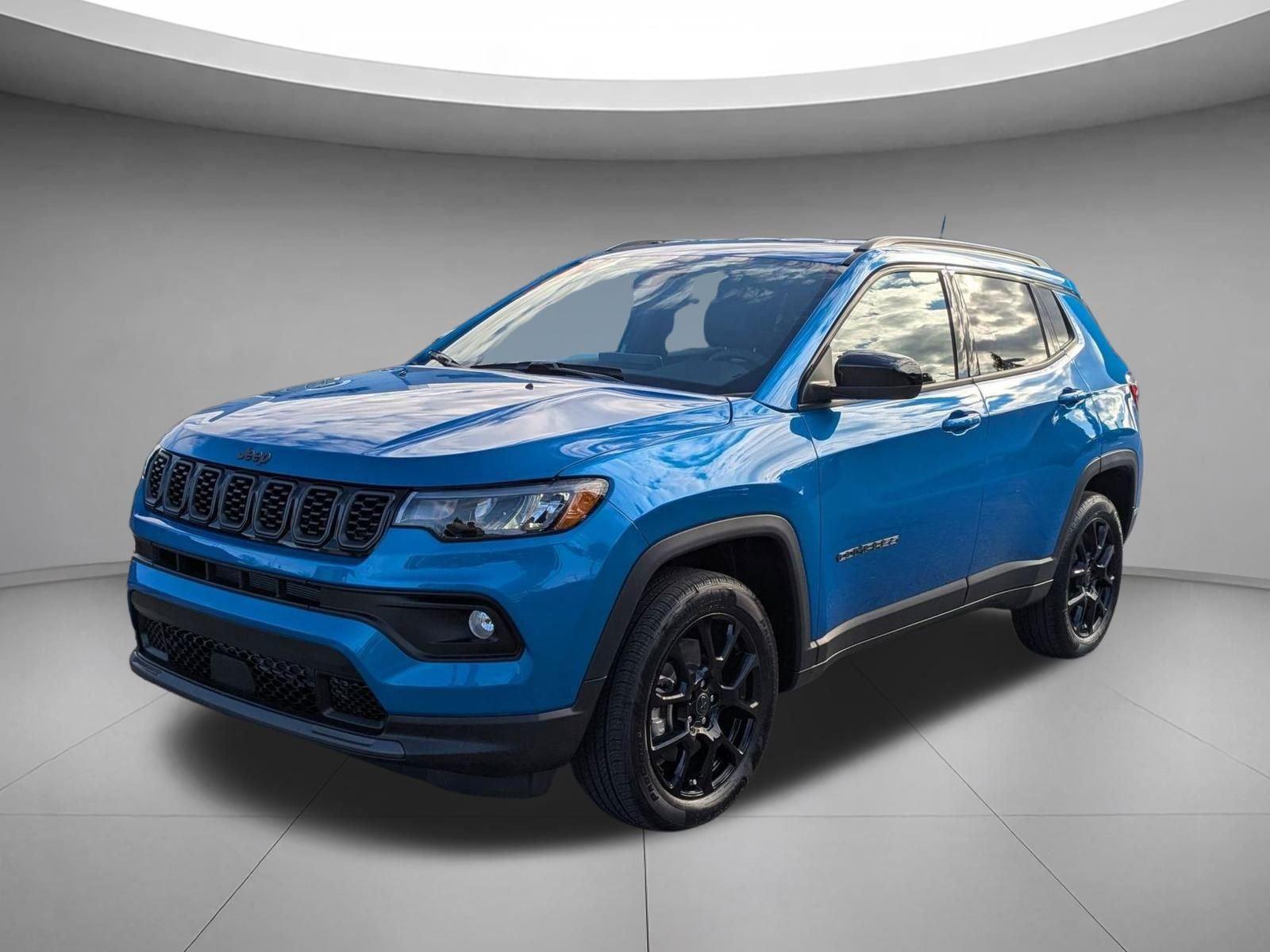 Hydro Blue Pearlcoat 2026 Jeep Compass Latitude Altitude 4WD SUV / Crossover Four-Wheel Drive 8-Speed Automatic