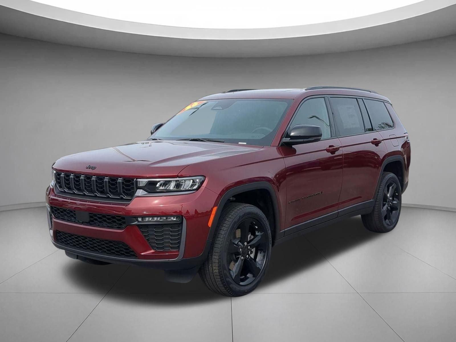 Velvet Red Pearlcoat 2026 Jeep Grand Cherokee L Limited 4WD SUV / Crossover Four-Wheel Drive 8-Speed Automatic