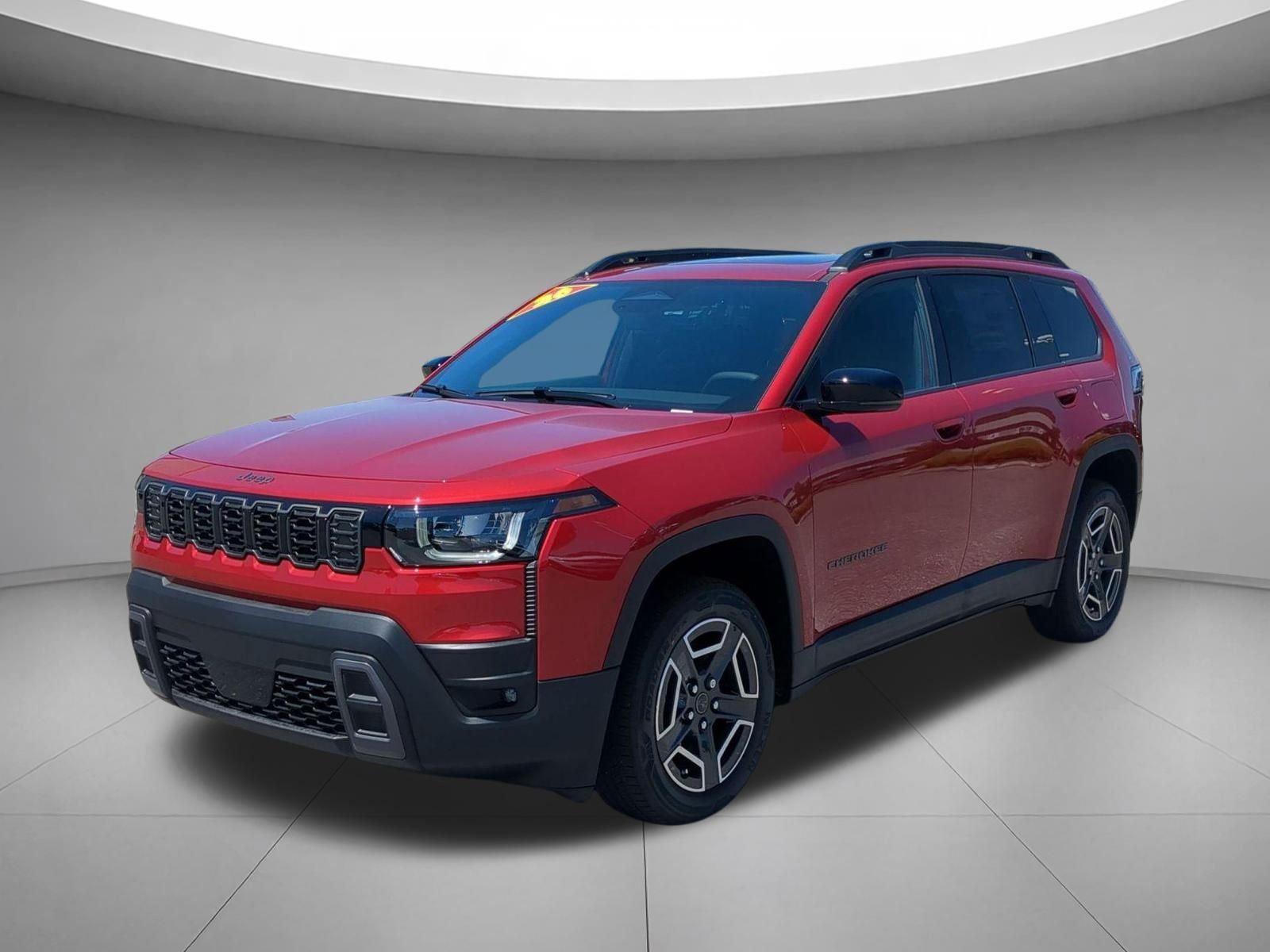 Red Hot Pearlcoat 2026 Jeep Cherokee Limited 4WD SUV / Crossover Four-Wheel Drive Automatic